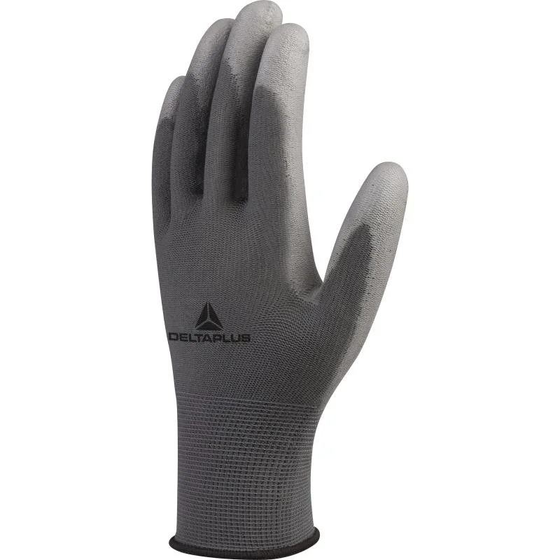 Paire de gants tricot polyamide paume enduit PU Taille 10 - Gris image