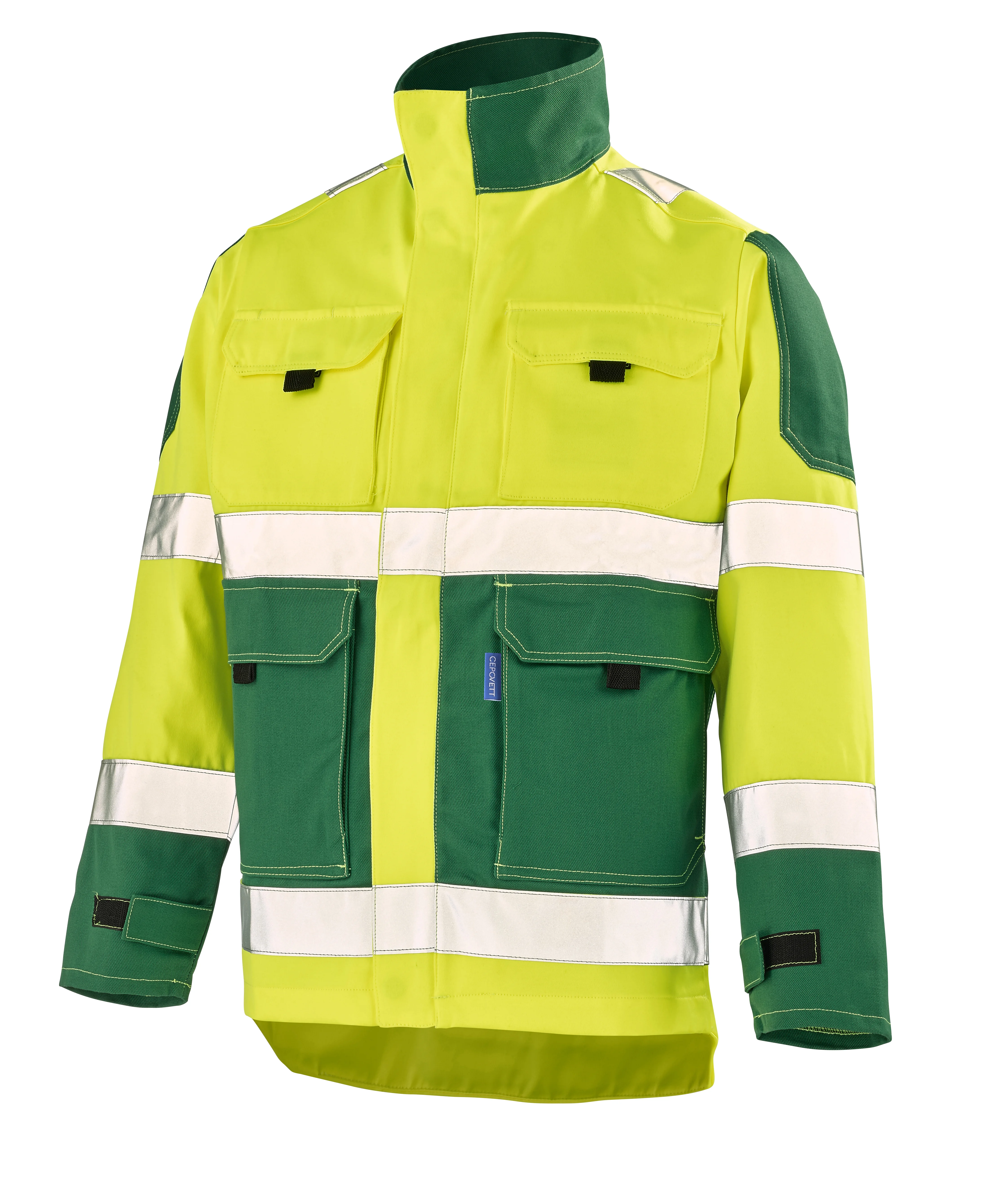 JAUNE FLUO/VERT AMAZONIE XS image