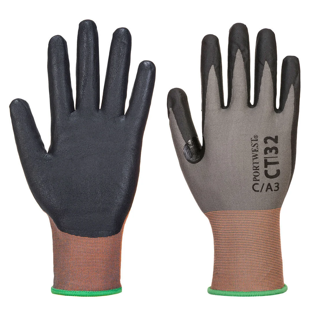 Gant CT anti coupure C Mousse Nitrile C18 Gris/Noir image