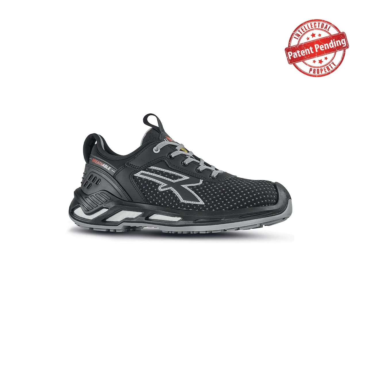 Chaussures de sécurité hautes MARLIN ESD S3 CI SRC - Noir image