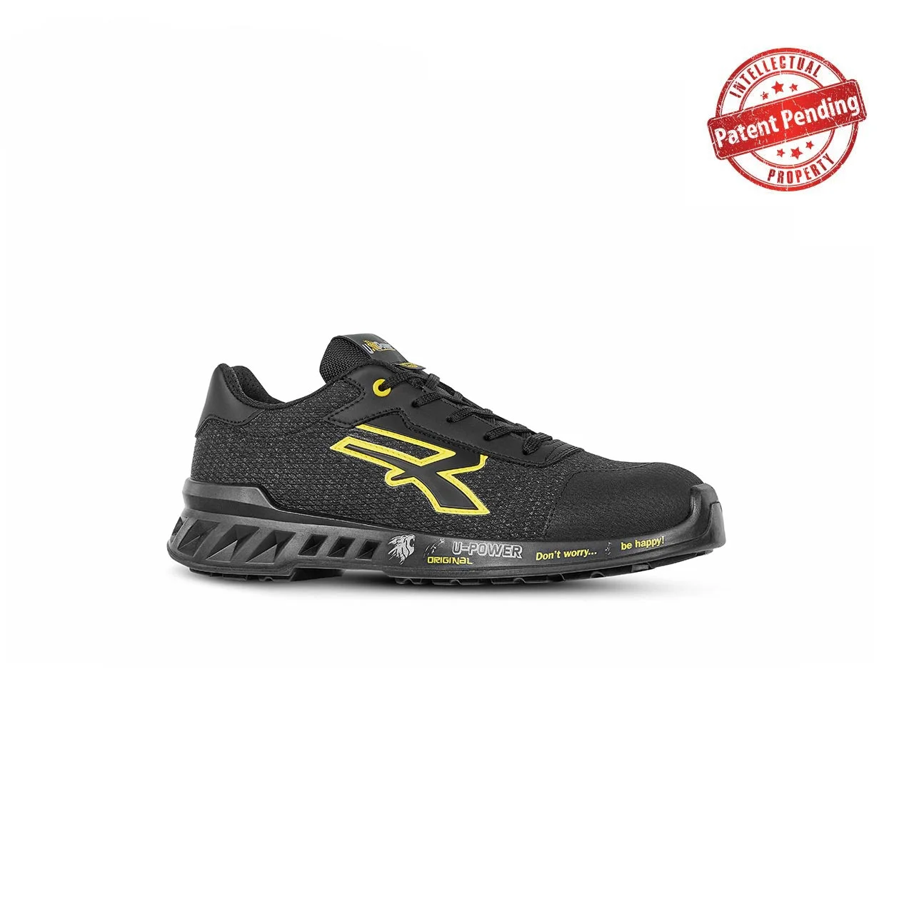 Chaussures de sécurité basses FRANK ESD S1P SRC - Noir/Jaune image