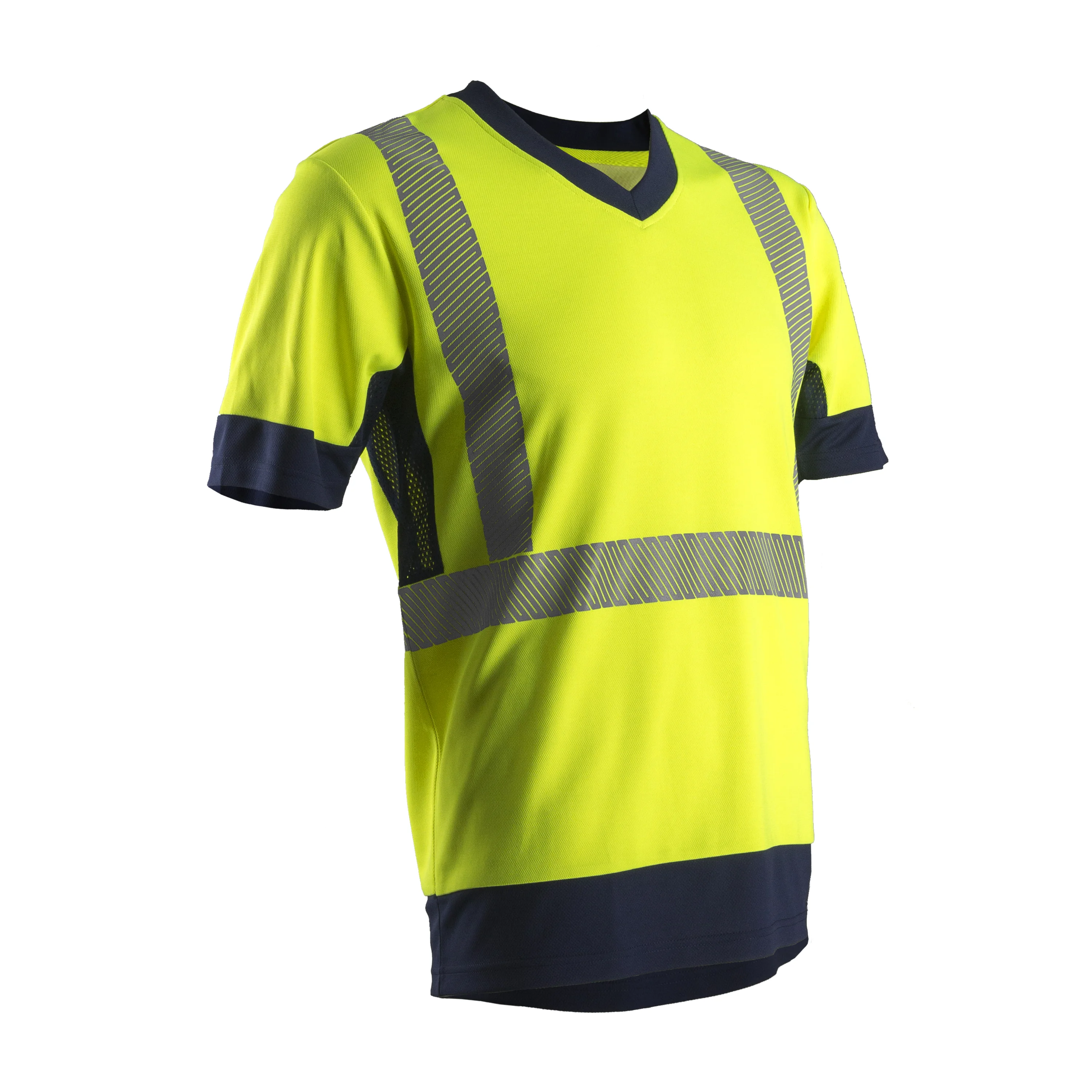 T-shirt de travail manches courtes haute visibilité KOMO - Jaune Fluo image