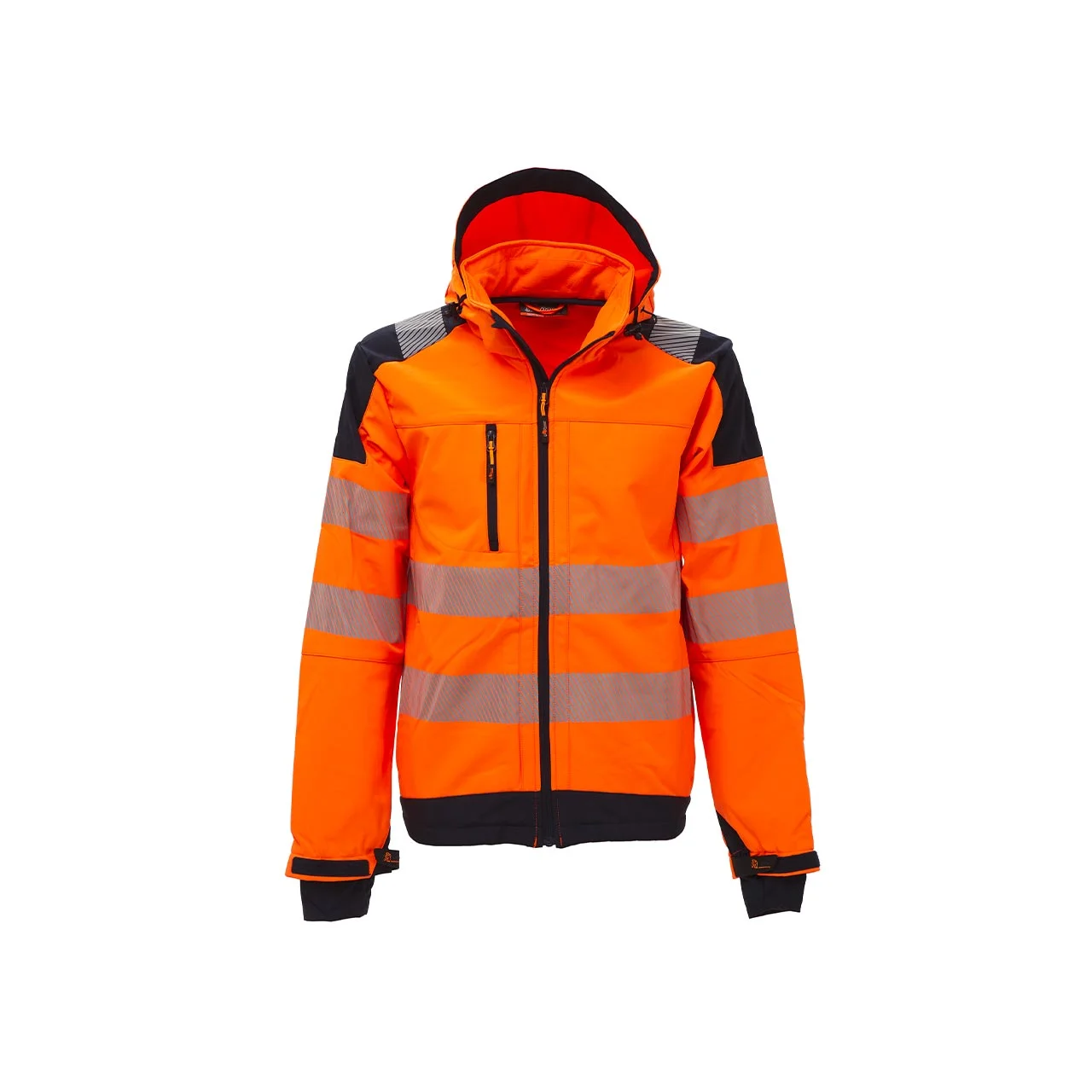 Veste de travail softshell haute visibilité MIKY - Orange Fluo image