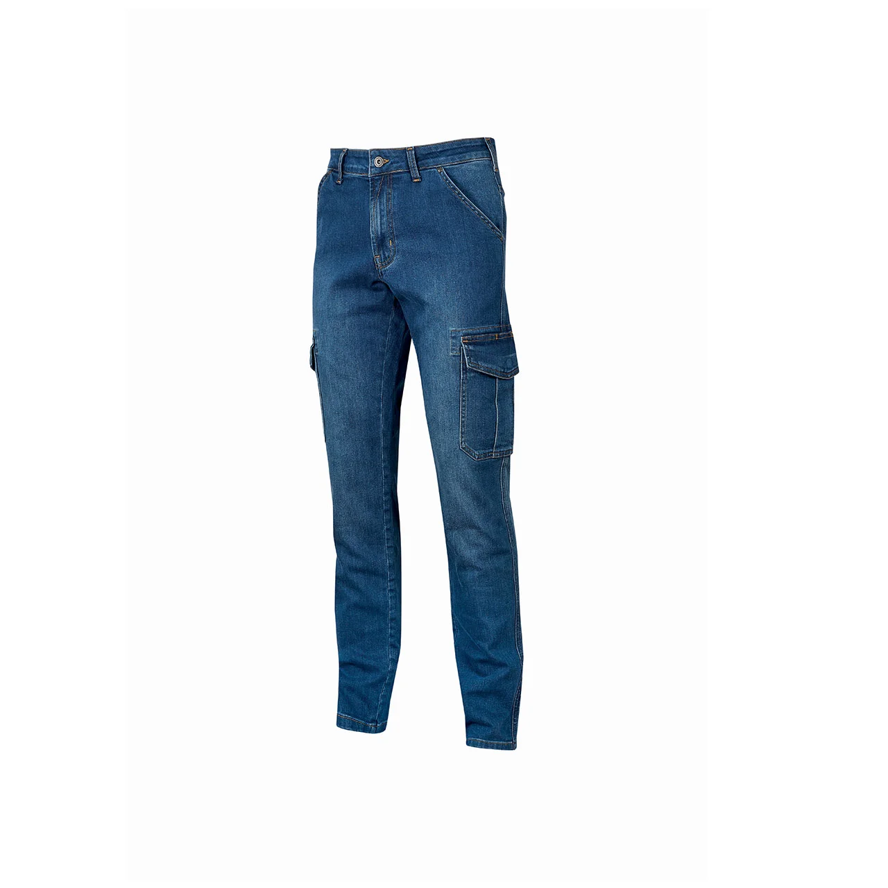 Jean de travail stretch TOMMI - Bleu Denim image