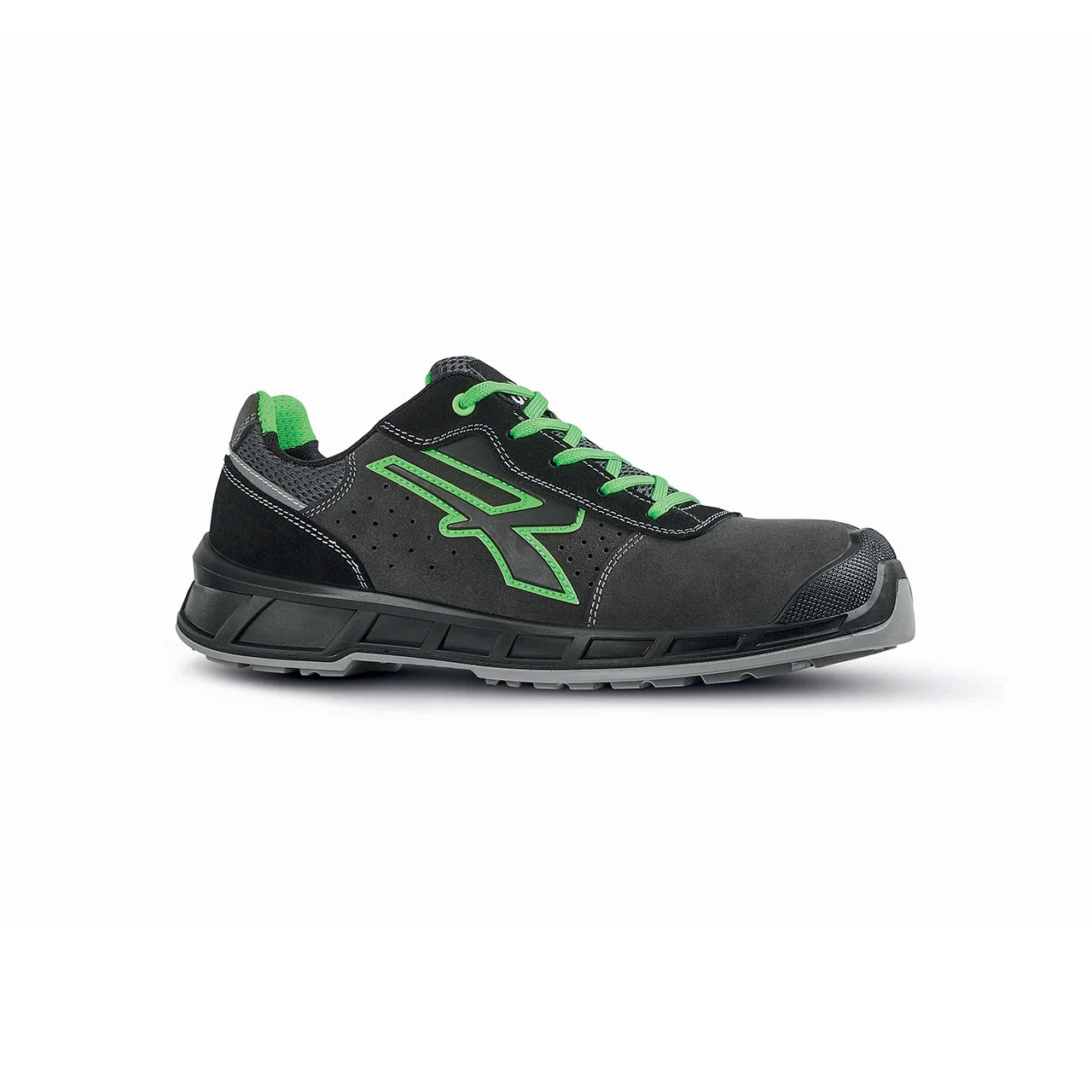 Chaussures de sécurité basses TAYLOR S1PS FO SR - Noir/Vert image