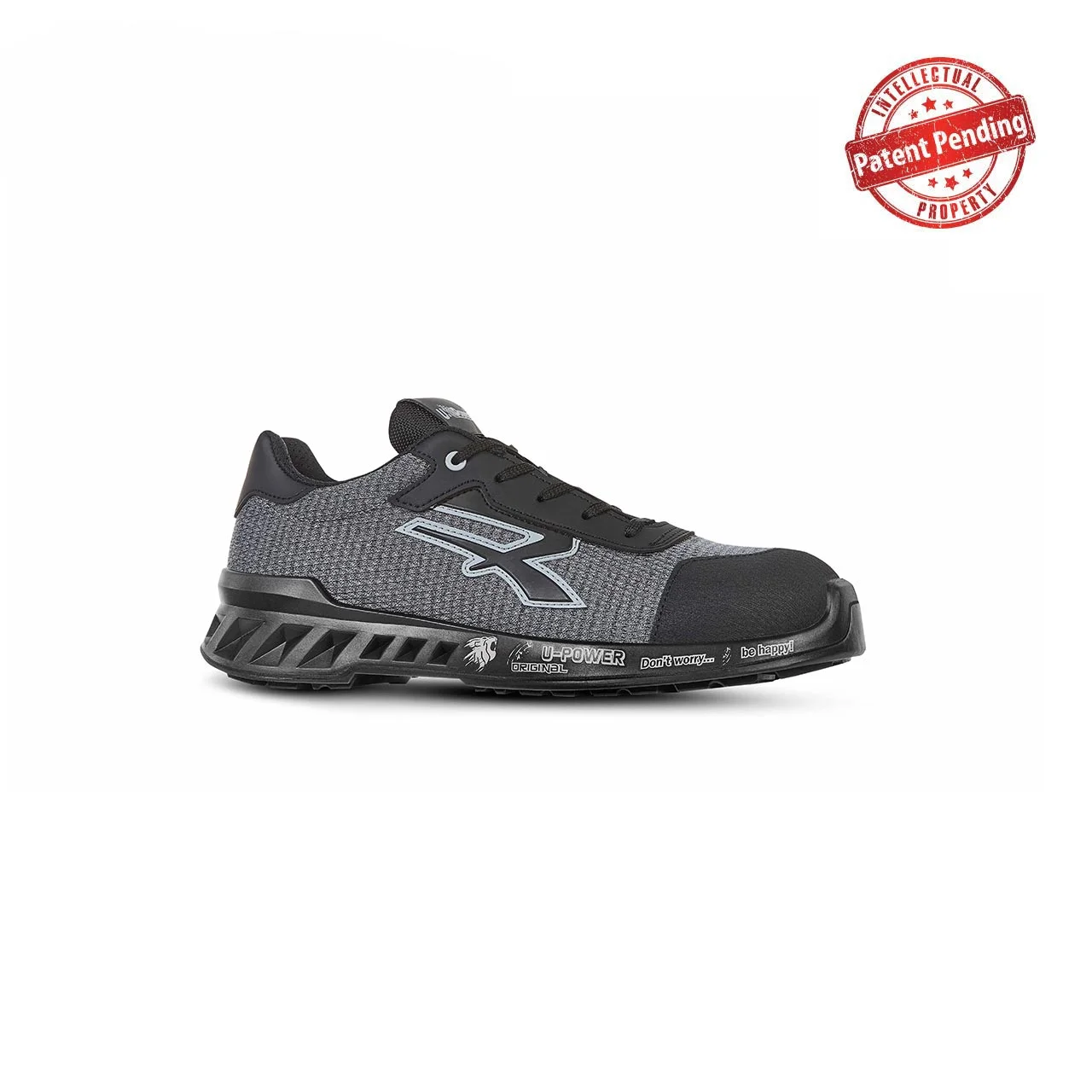 Chaussures de sécurité basses ADAM ESD S1P SRC - Gris/Noir image