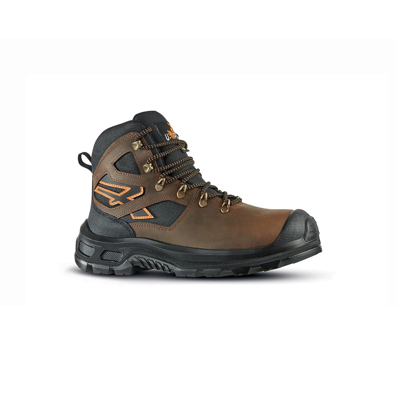 Chaussures de sécurité hautes MONTANA UK ESD S3 CI SRC - Marron/Noir image