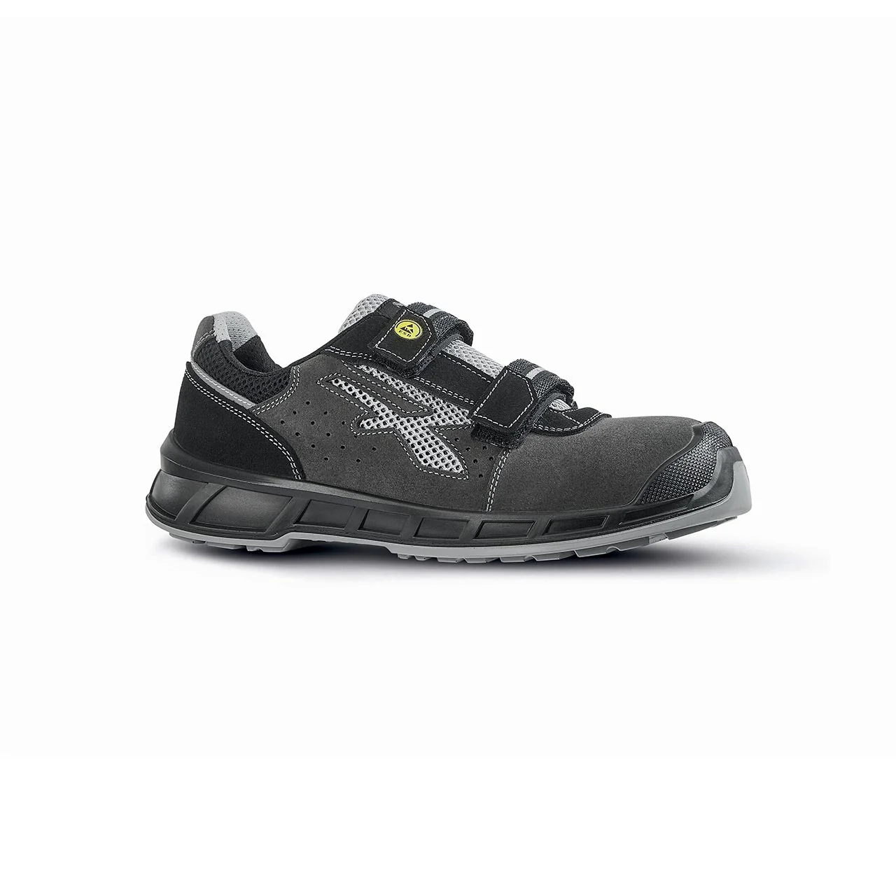 Chaussures de sécurité basses PRINCE S1PS FO SR - Gris/Noir image