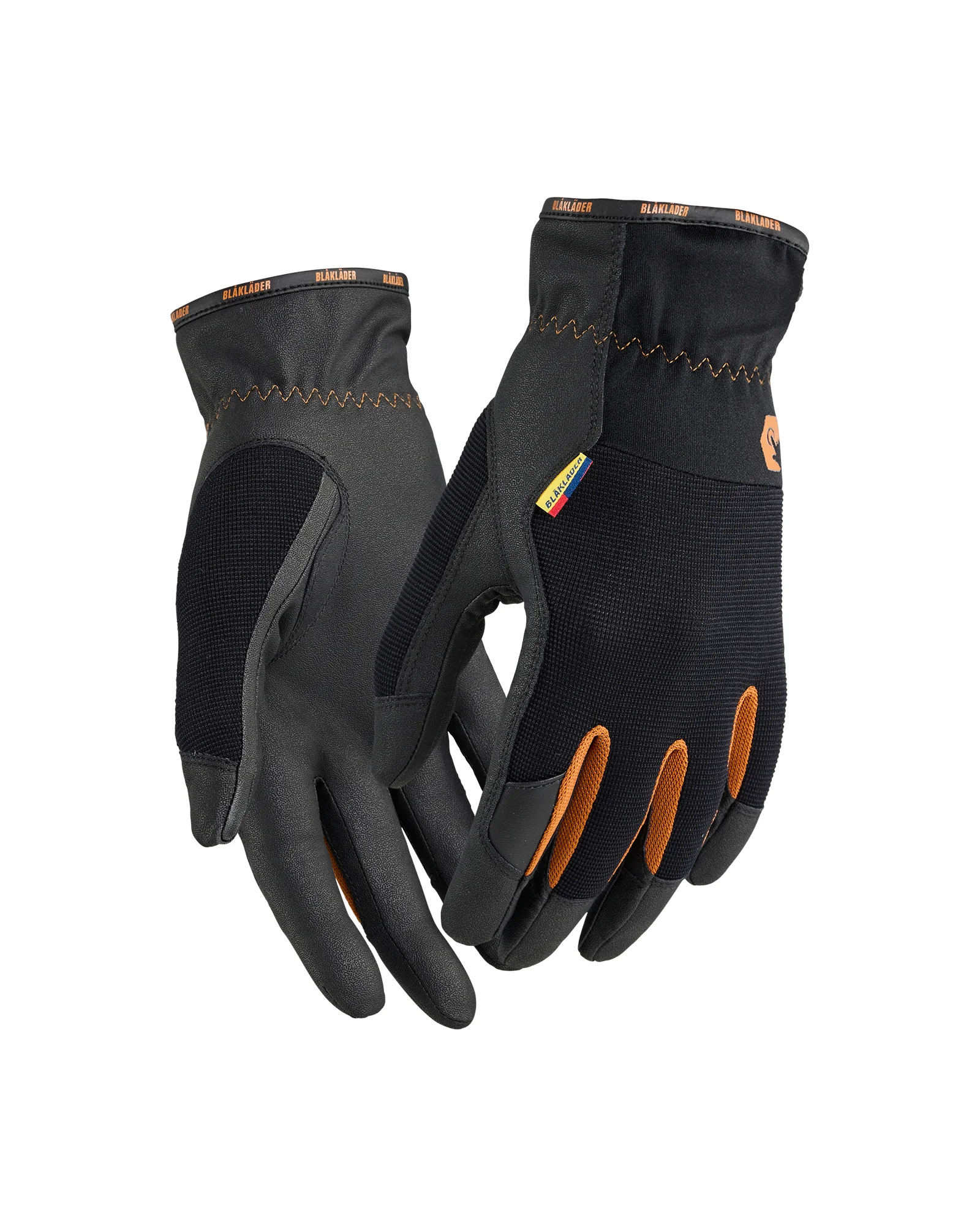 Gants de travail de précision tactiles Supreme Strong - Noir/Rouille image