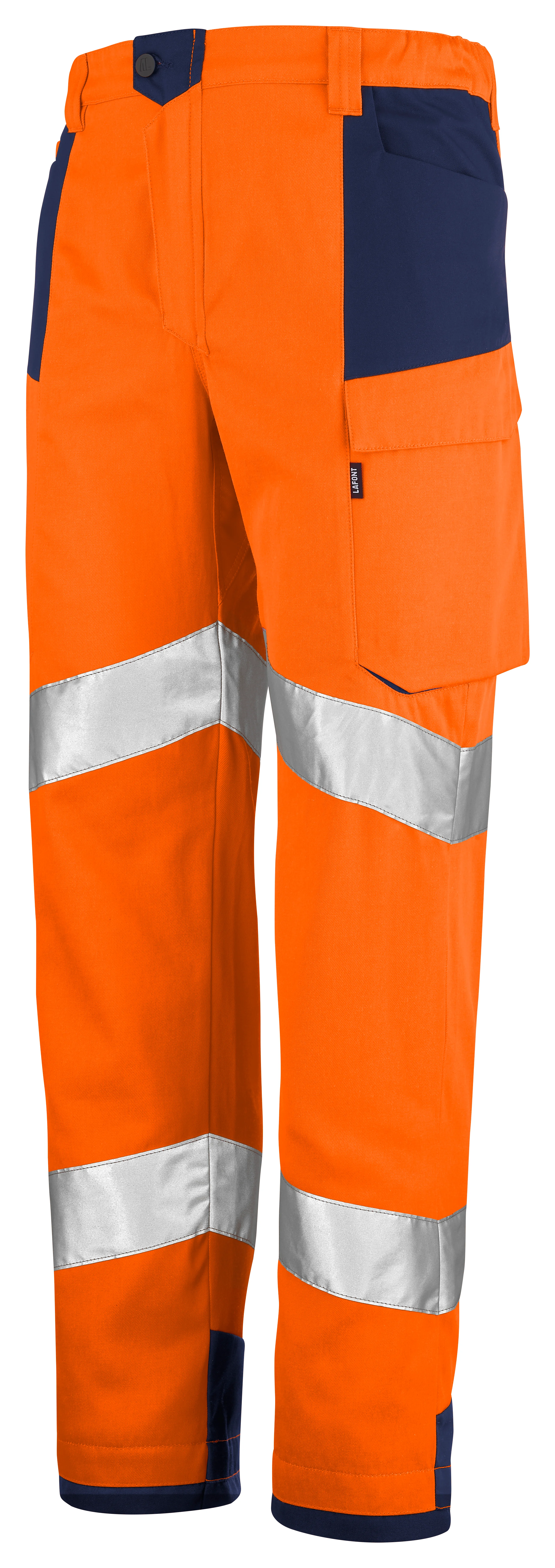 ORANGE FLUO / BLEU MARINE XS - FR(36-38) image