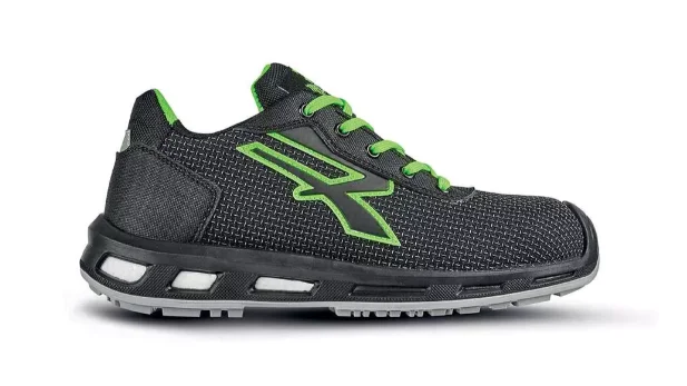 Chaussures de sécurité basses MALIBU S3 SRC CI ESD - Noir/Vert image