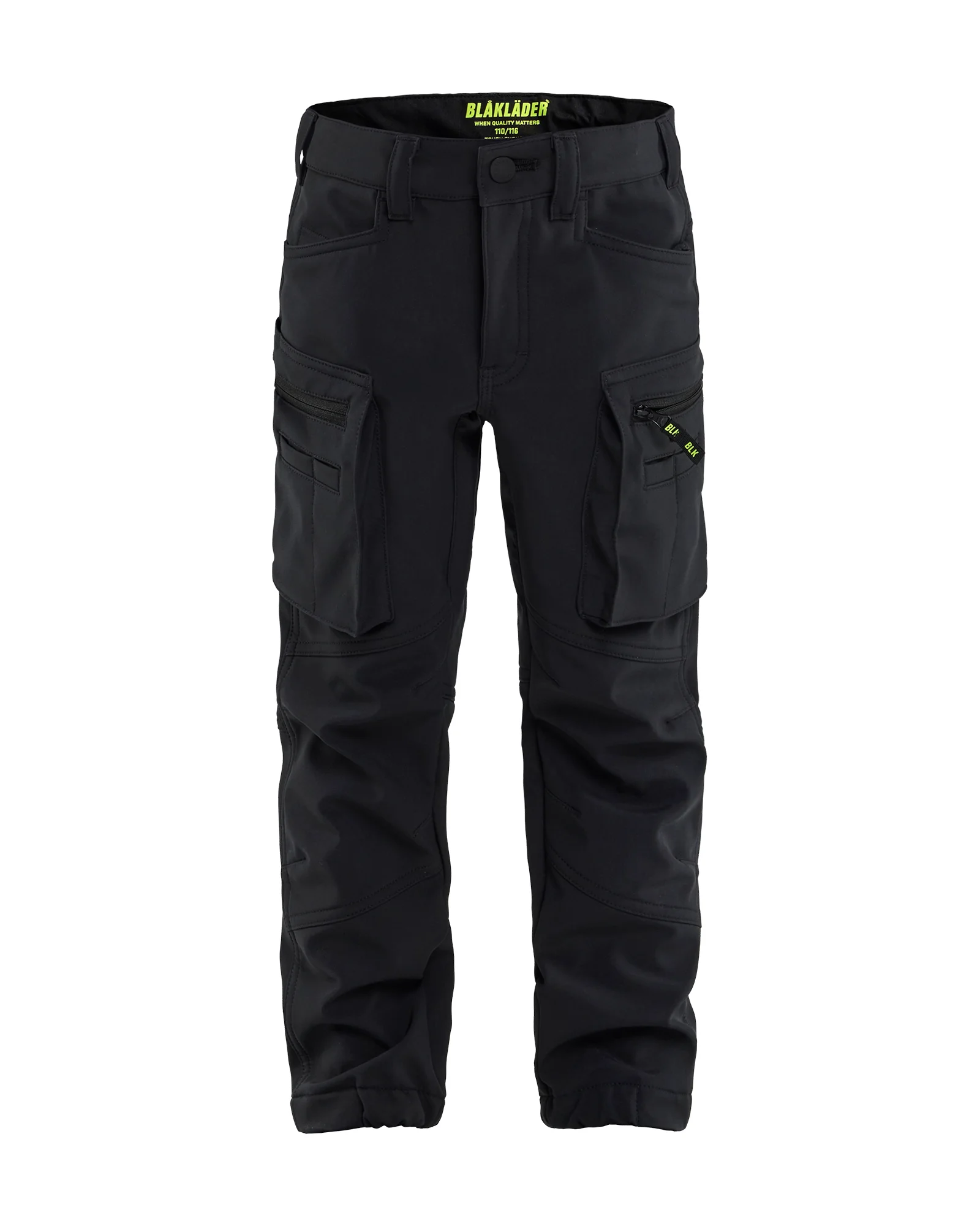 Pantalon de travail Softshell enfant - Noir image