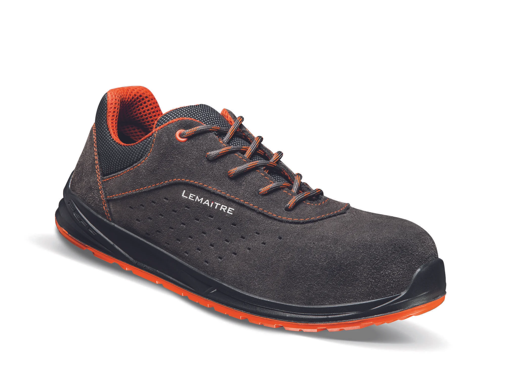 Chaussures de sécurité basses TRIGGER S1 SRC Noir/Rouge image