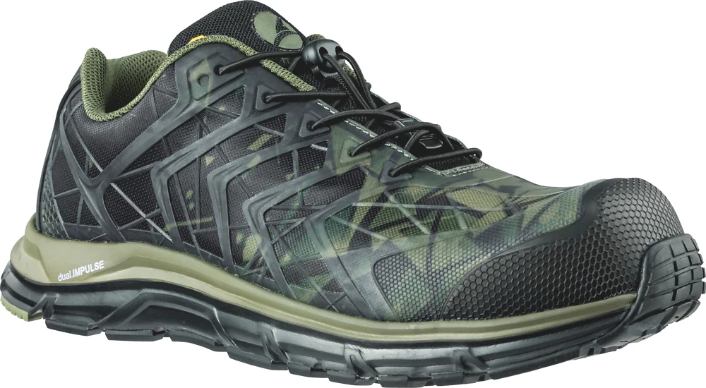 Chaussures de sécurité ENERGY IMPULSE LOW S1P ESD HRO SRA - Vert/Noir image