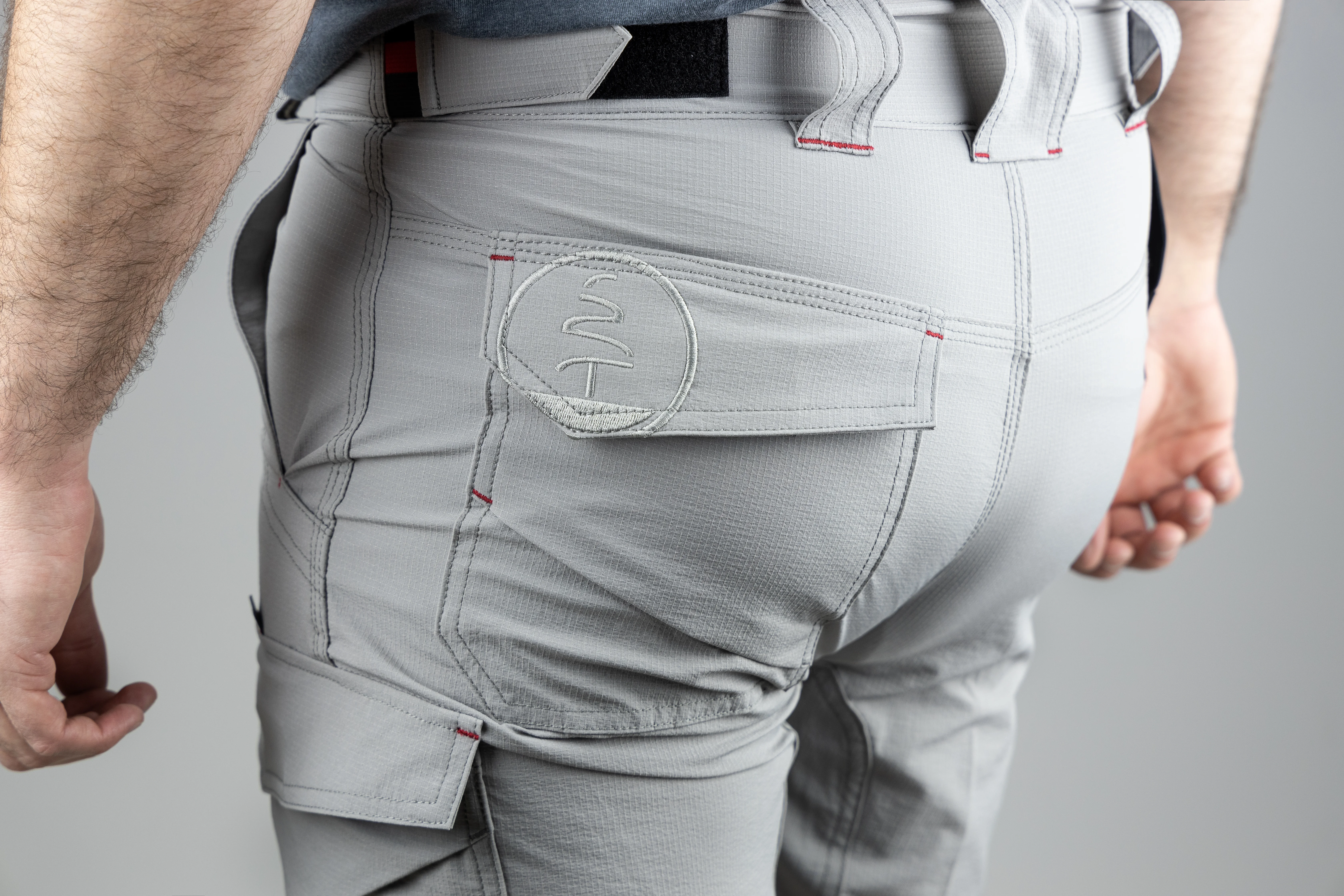 Bermuda de travail stretch anti uv MOLECULE - GRIS image