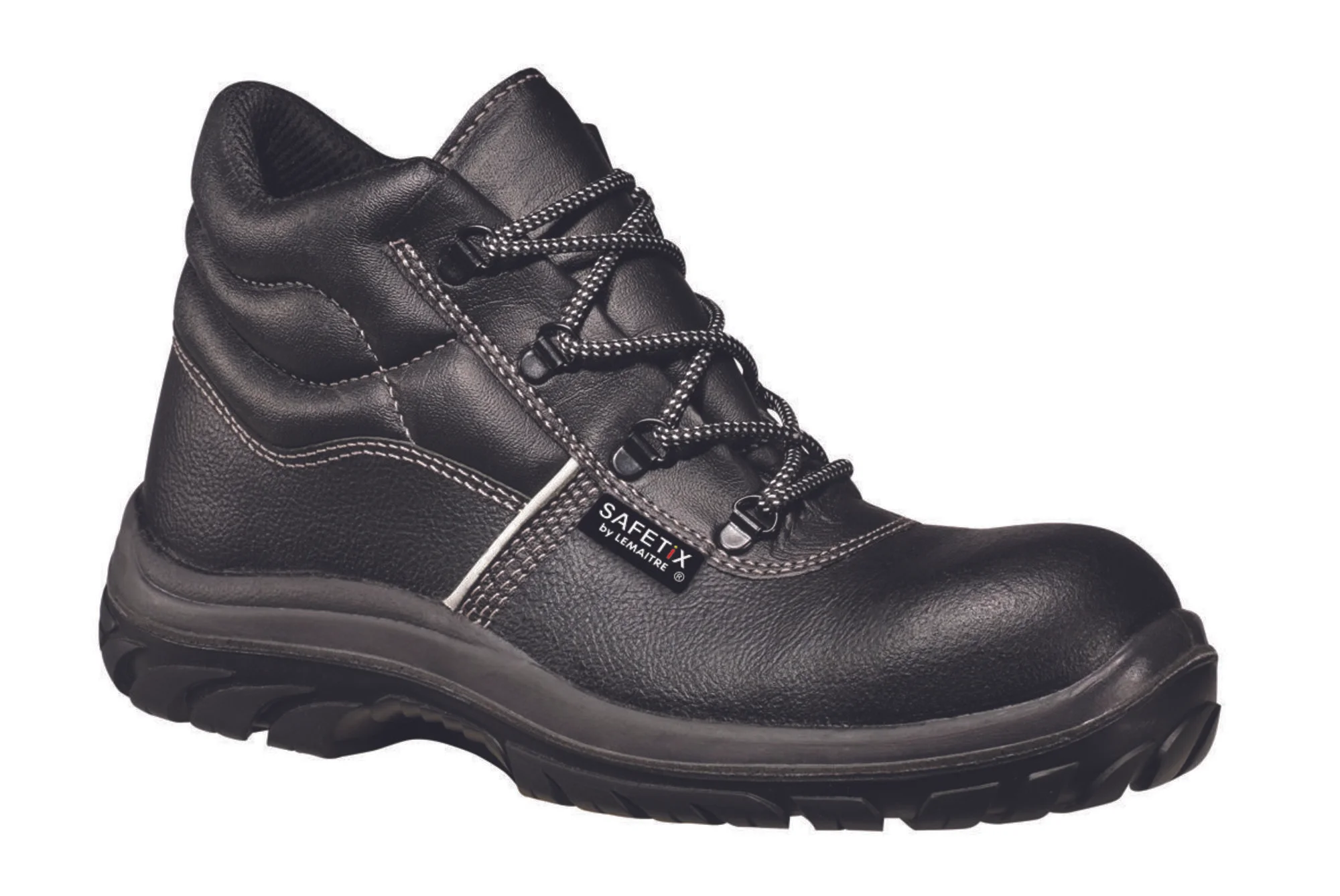 Chaussures de sécurité hautes SAFETIX NITFOX S3 HRO SRC Noir image