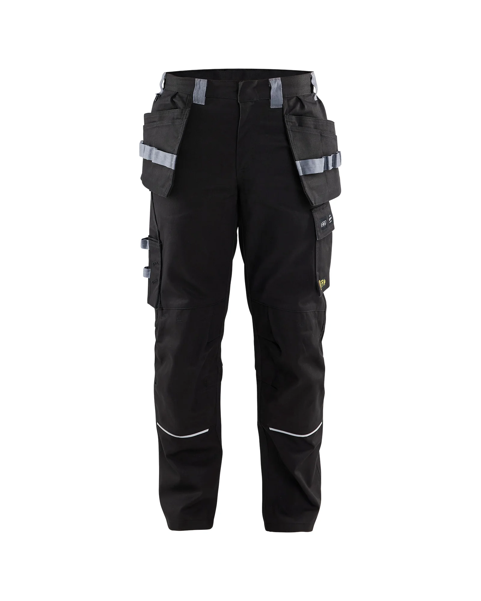 Pantalon de travail retardant flamme 1461 - Noir/Gris clair image