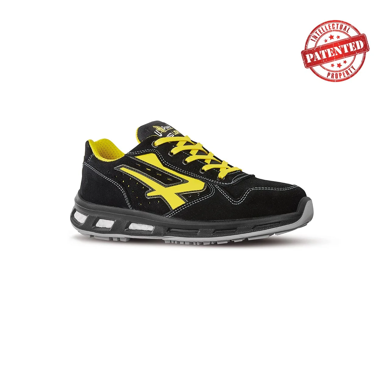 Chaussures de sécurité basses AXEL ESD S1P SRC - Noir/Jaune image