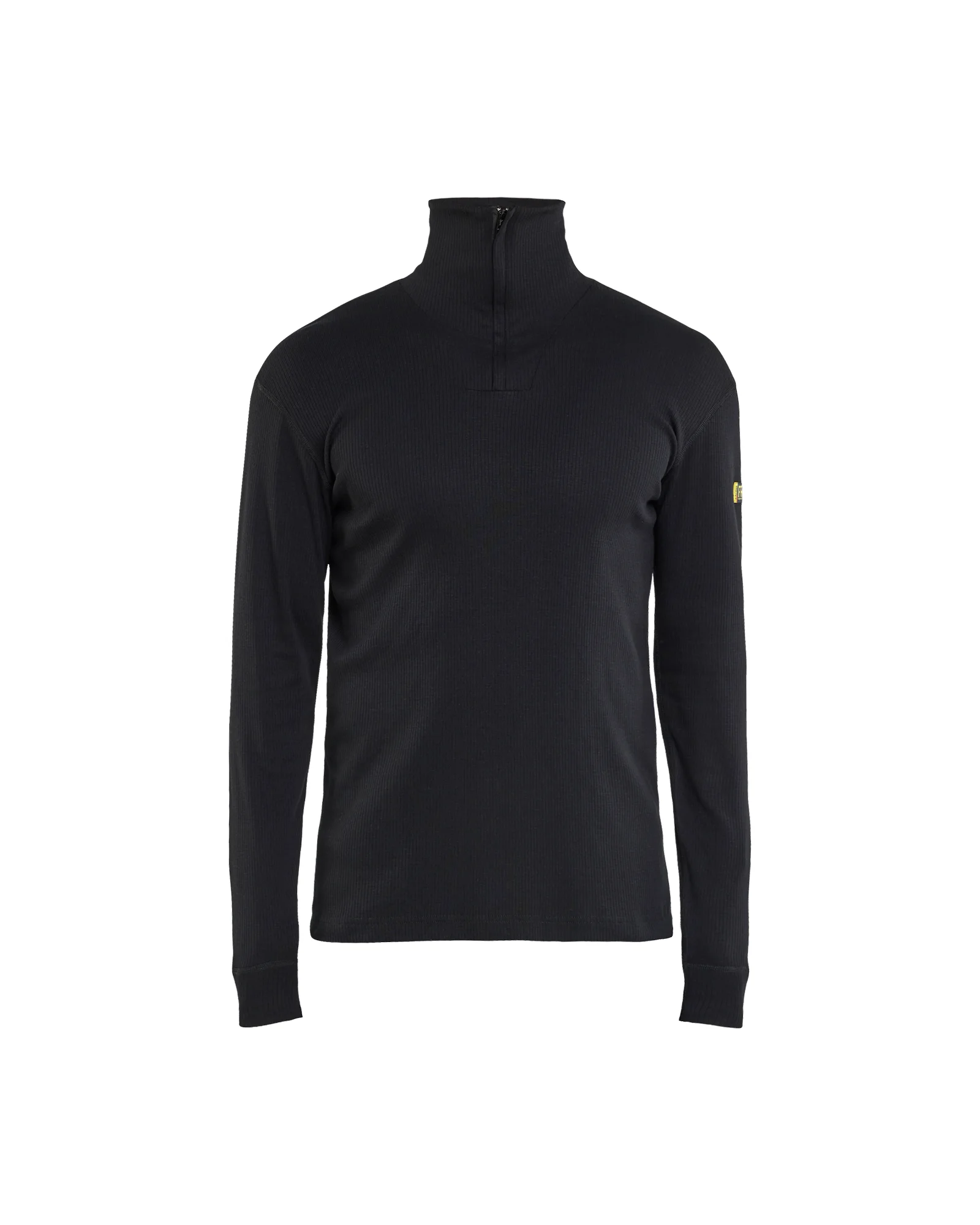 Haut de sous-vêtements col camionneur multinormes - Noir image