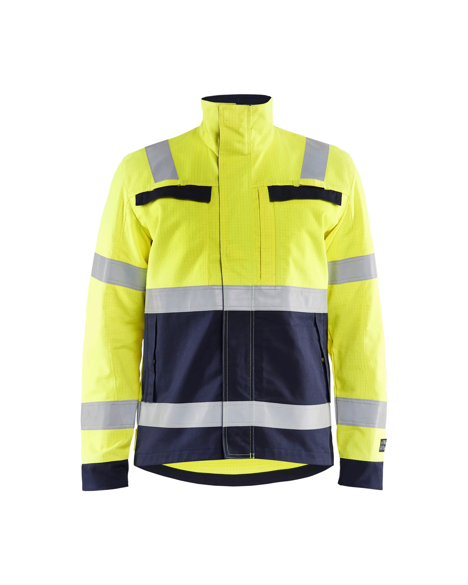 Veste de travail multinormes 4087 - Jaune fluo/Marine image