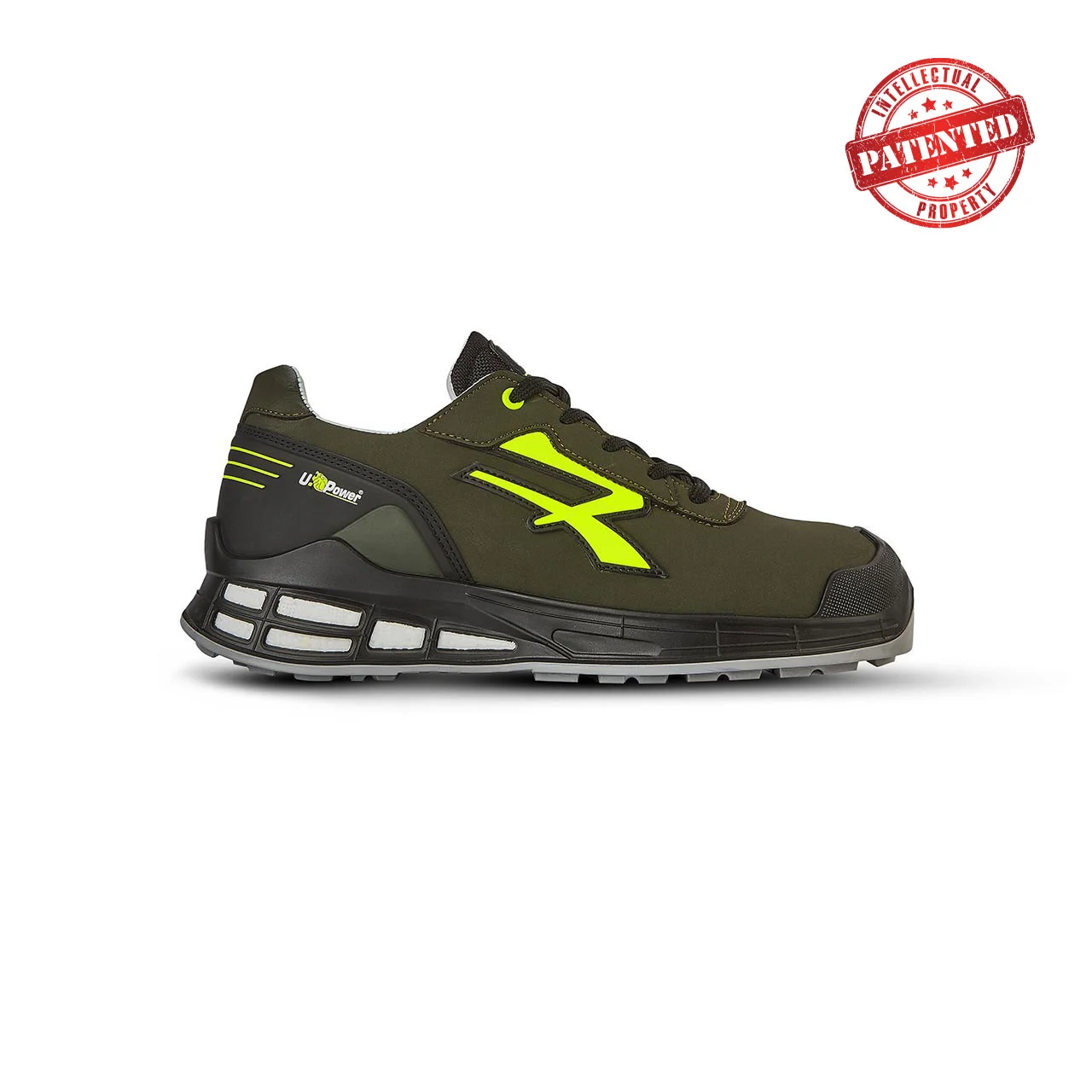 Chaussures de sécurité basses ERMES S3 SRC CI ESD - Noir/Jaune image