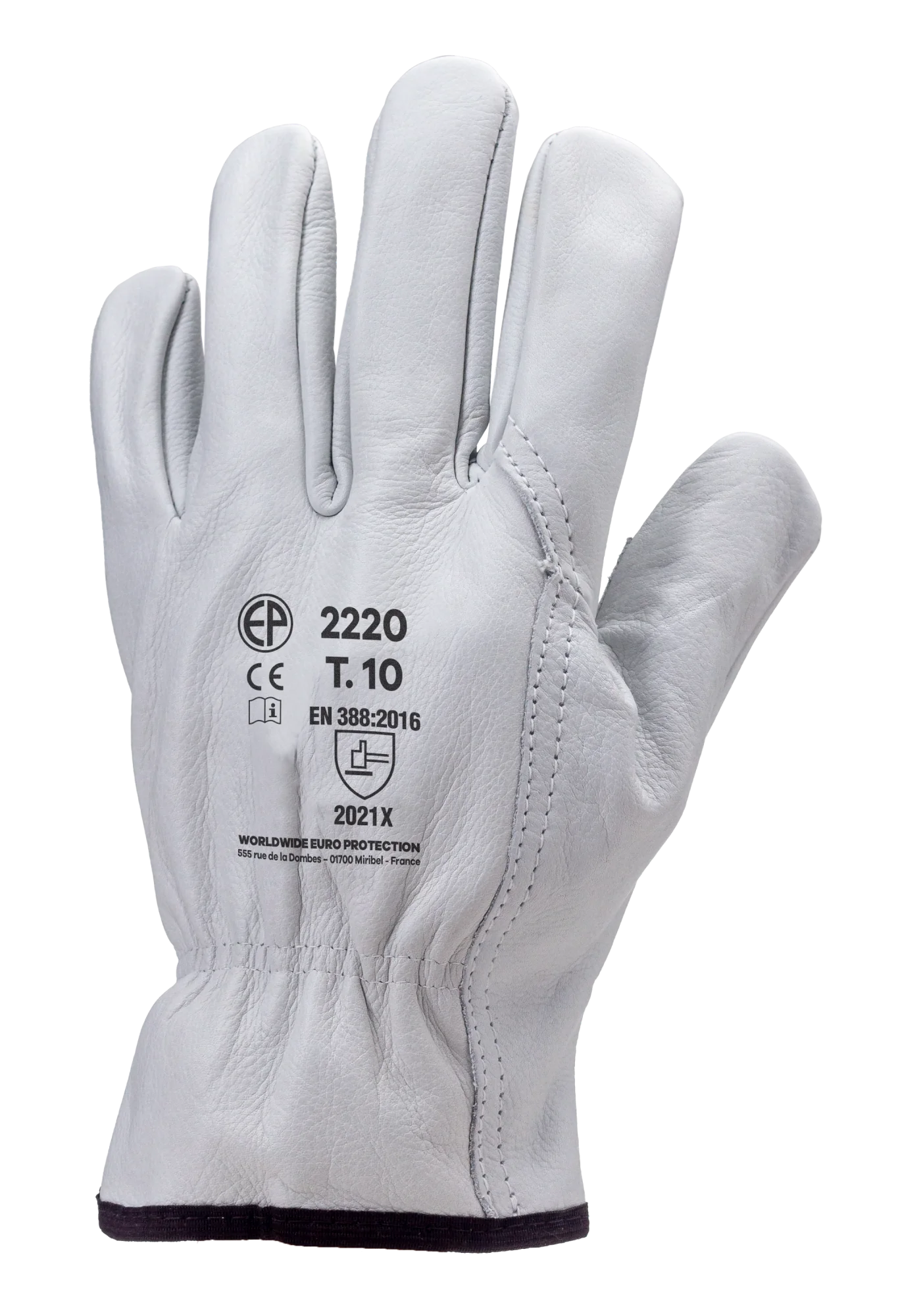 Gants Manutention maîtrise tout fleur vachette standard image