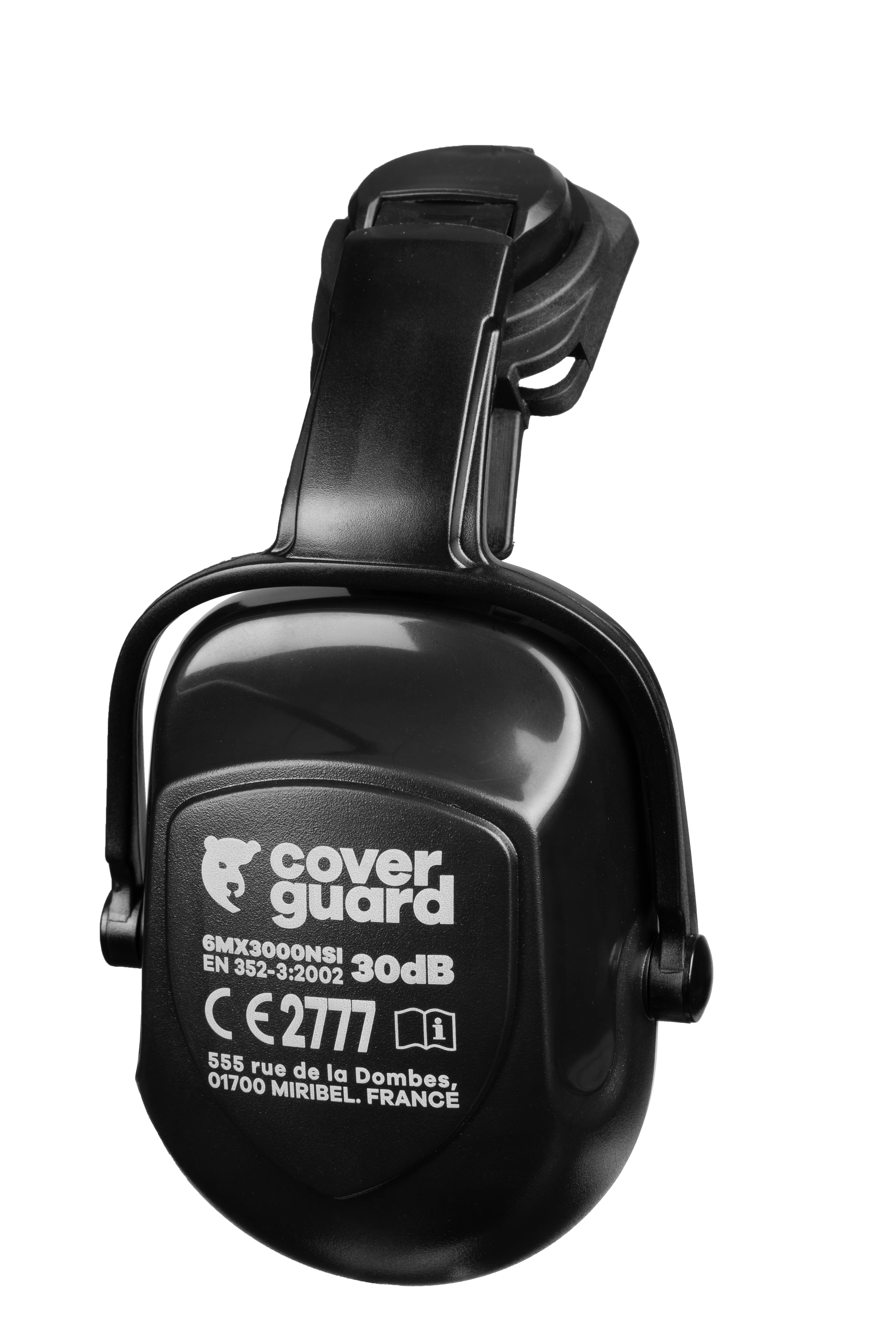 Coquilles anti-bruit MX300 - Adaptable en casque securité - 30dB image