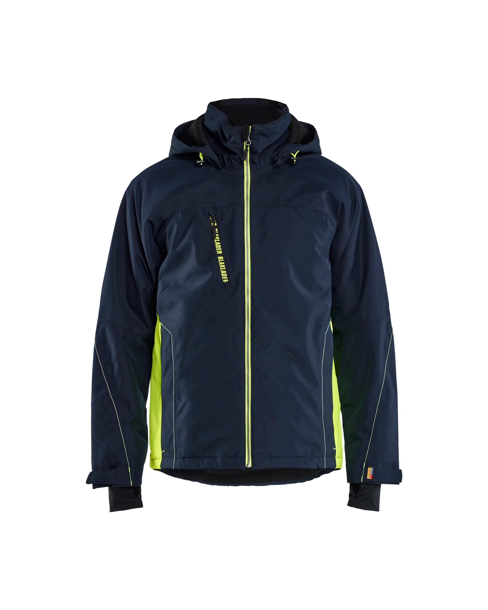 Marine foncé/Jaune fluo M image