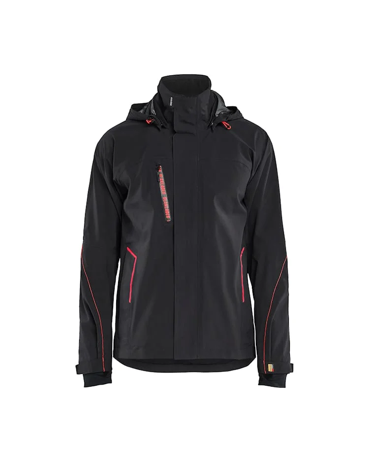 Veste de travail hardshell stretch à capuche 4483 image