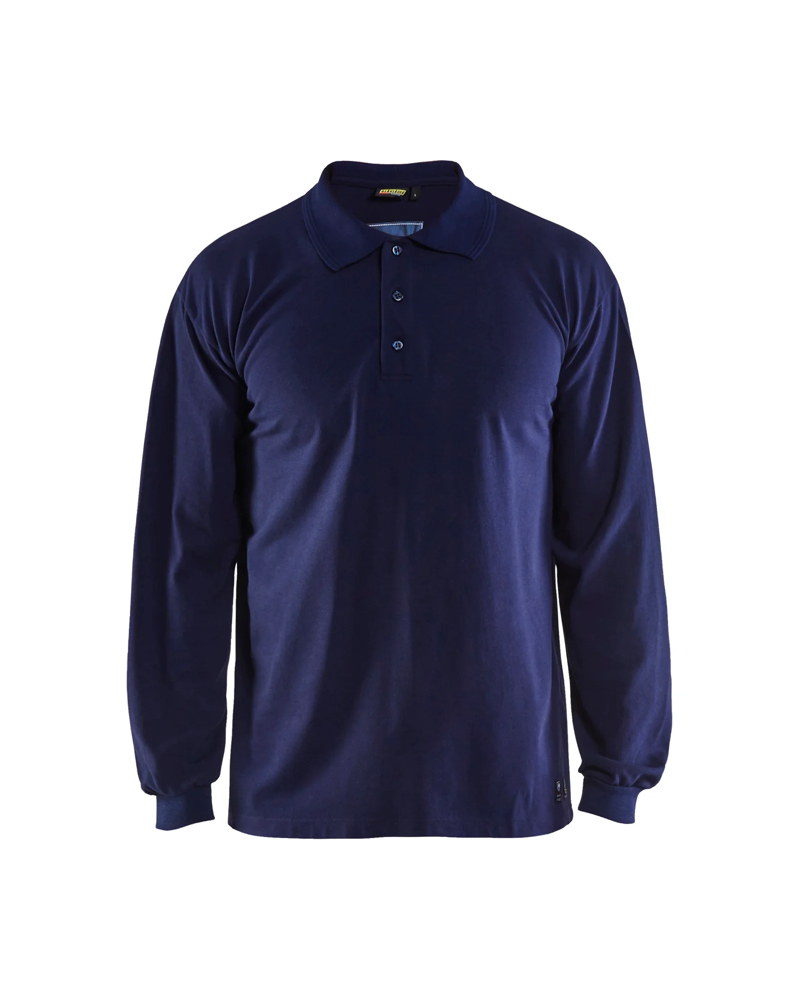 Polo de travail piqué Retardant FlaMyanMare - Marine image