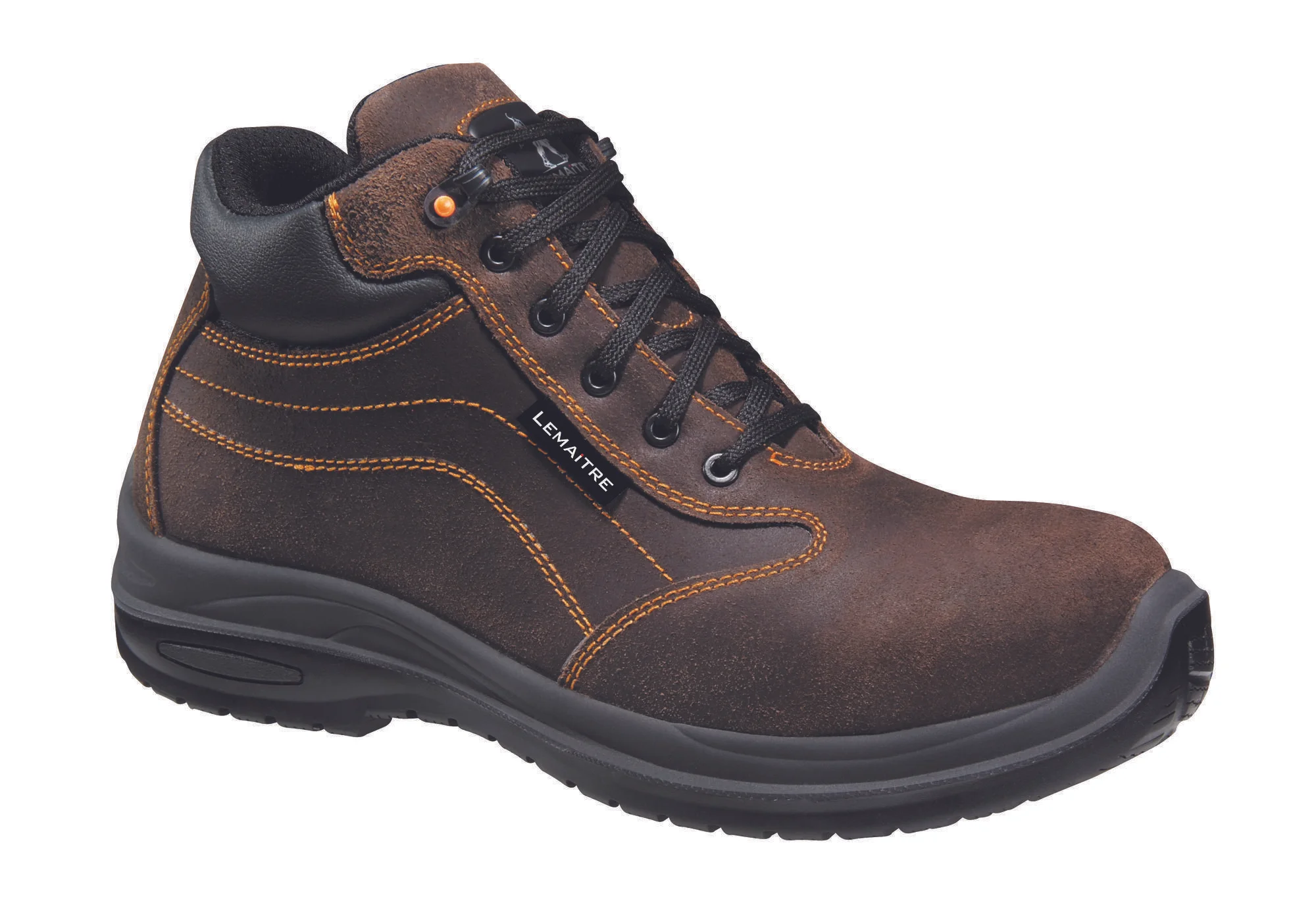 Chaussures de sécurité hautes FALCON S3 CI SRC Marron image