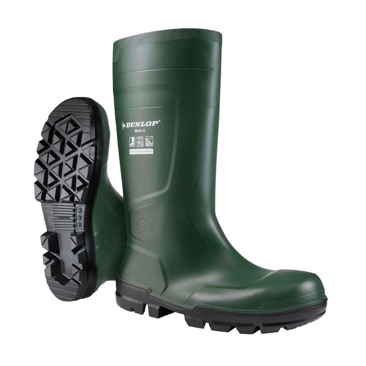 Bottes de sécurité hautes en PVC WORK-IT SAFETY S5 - Vert image