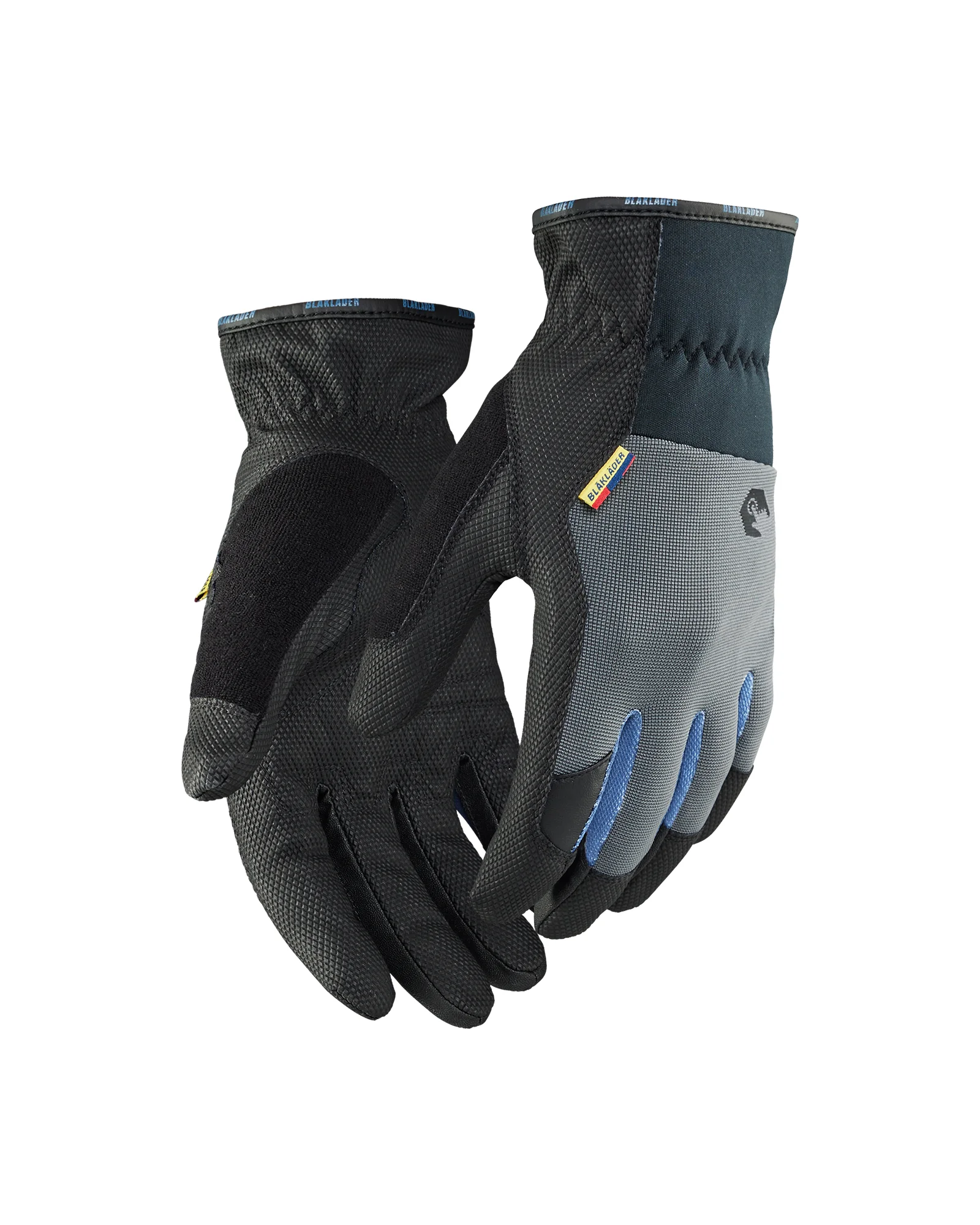 Gants de travail tactiles semi-doublés SUPREME STRONG - Noir/Gris anthracite image