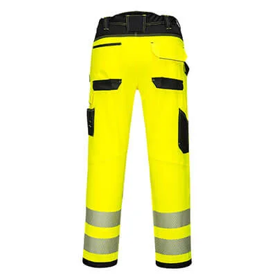 Pantalon extensible léger haute-visibilité PW3 Jaune/Noir image