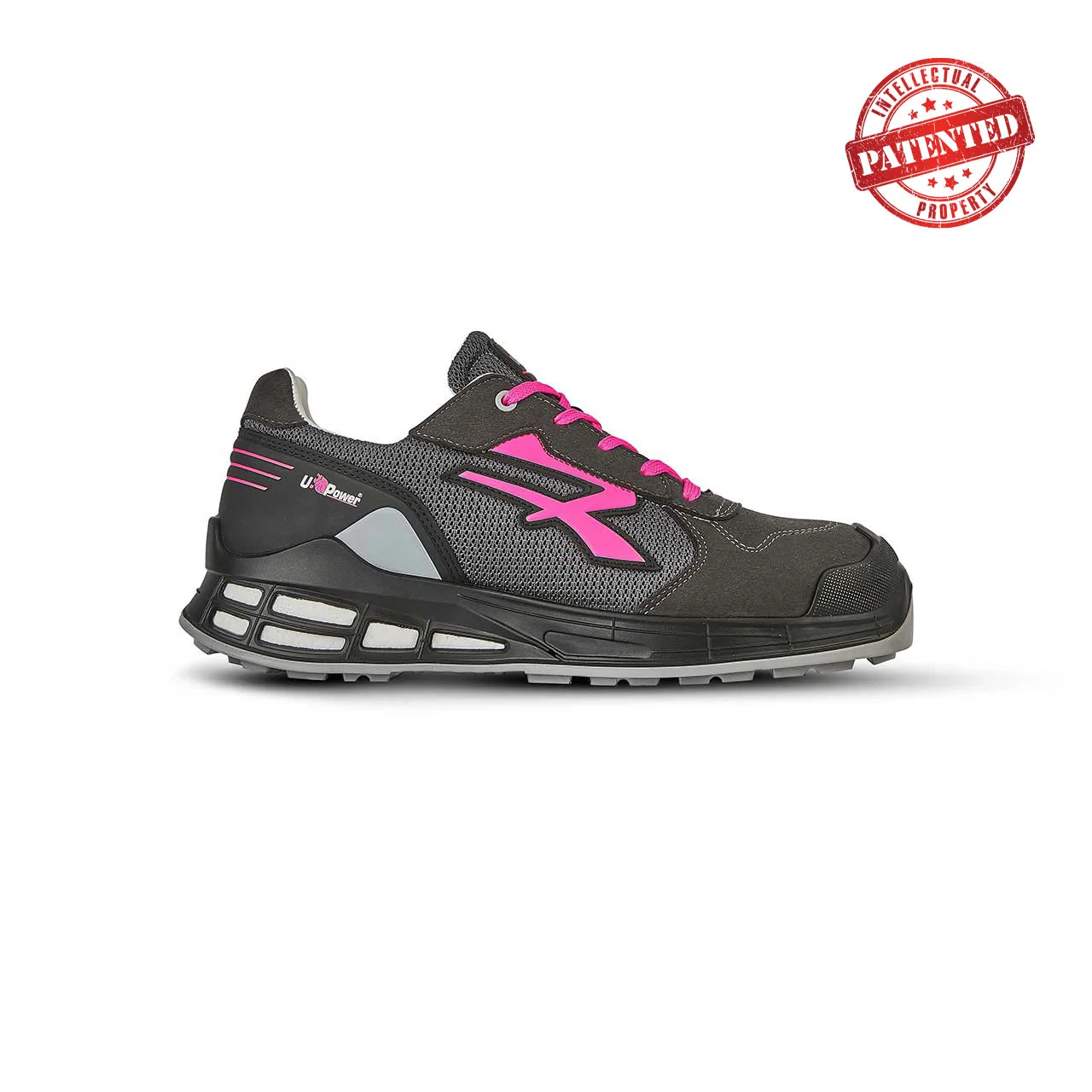 Chaussures de sécurité FEMME basses IVY S1P SRC ESD - Noir/Rose image