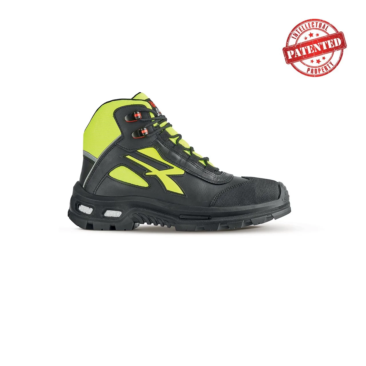 Chaussures de sécurité hautes FORM ESD S3 CI SRC - Noir/Jaune image