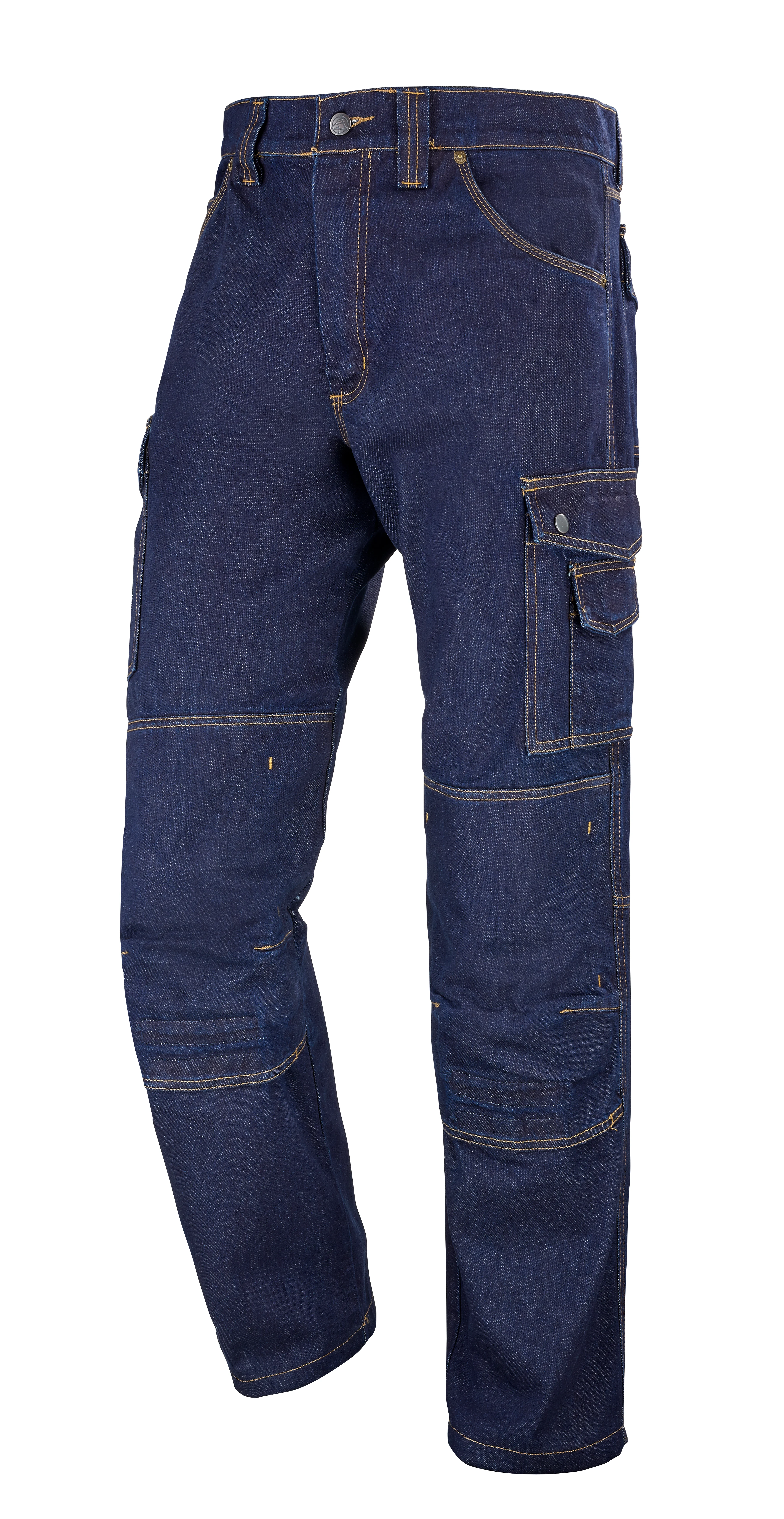 JEAN'S MULTIPOCHES GENOUILLERES CRAFT WORKER DENIM BLEU JEAN image