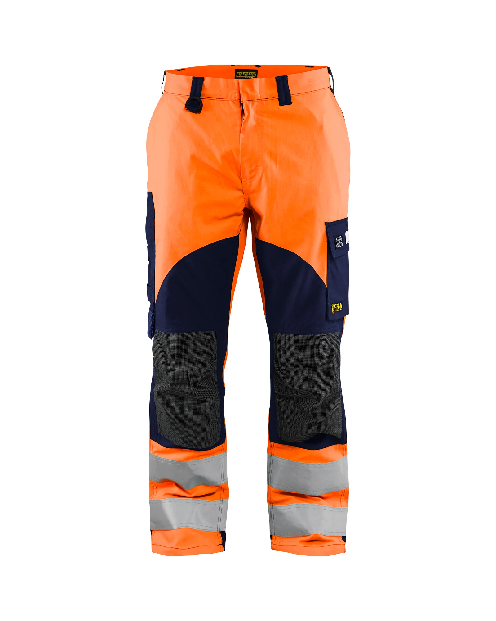 Orange fluo/Marine XL - FR(50) - SE(C56) - Courtes image