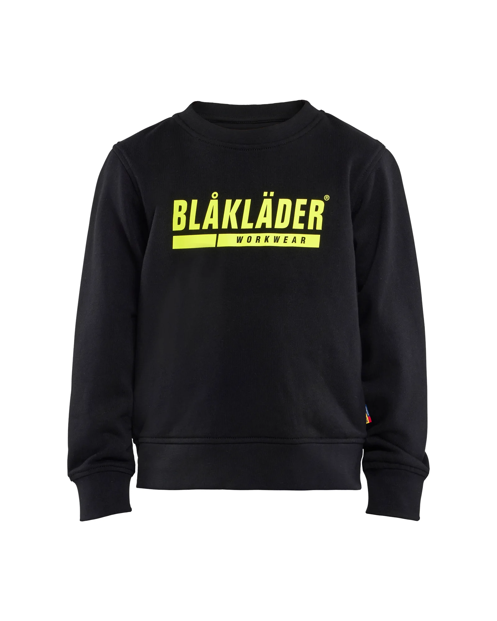 Sweat de travail Enfant - Noir/Jaune fluo image