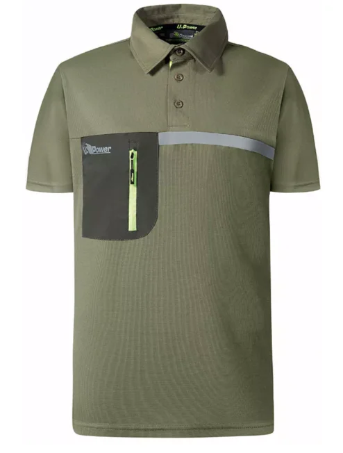 Polo de travail manches courtes en tissu LIBRA image