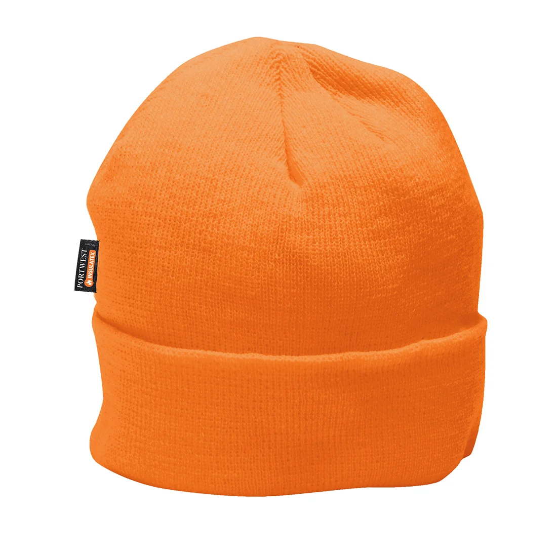 Bonnet en tricot isolé Orange TU image