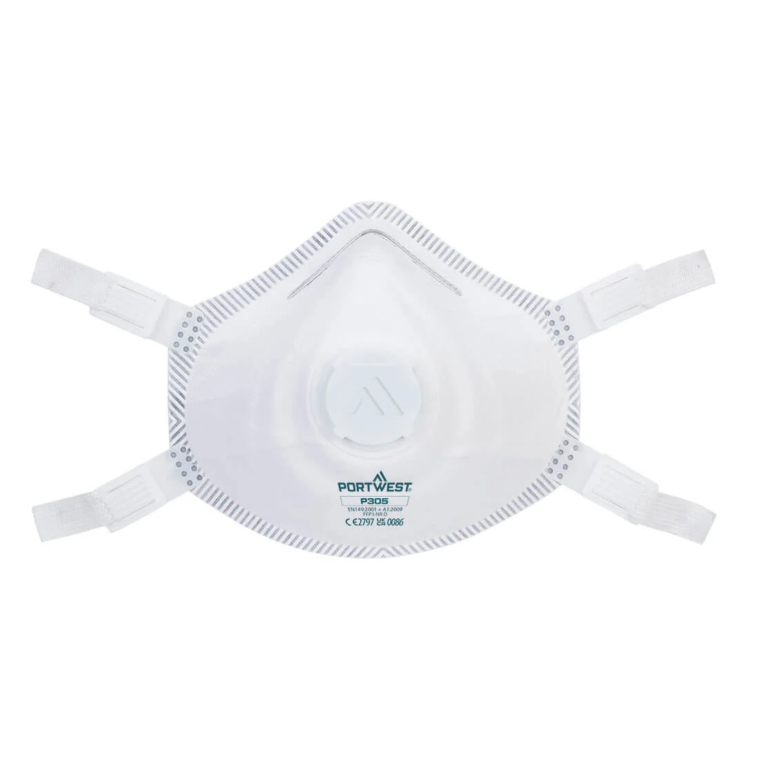 Boite de 5 masques respiratoires FFP3 haut de gamme Blanc image