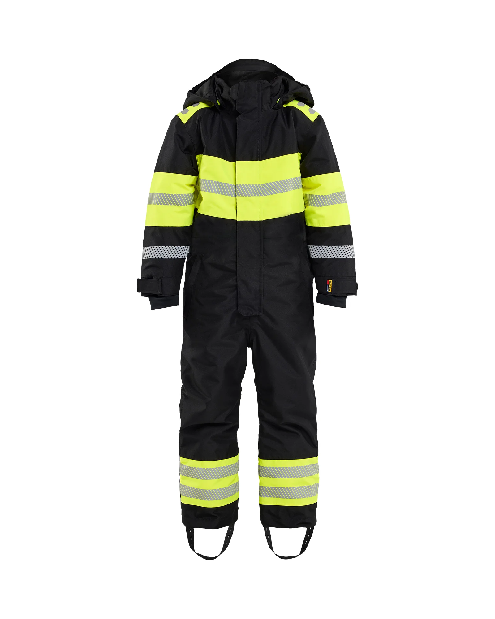 Combinaison Hiver enfant - Noir/Jaune fluo image