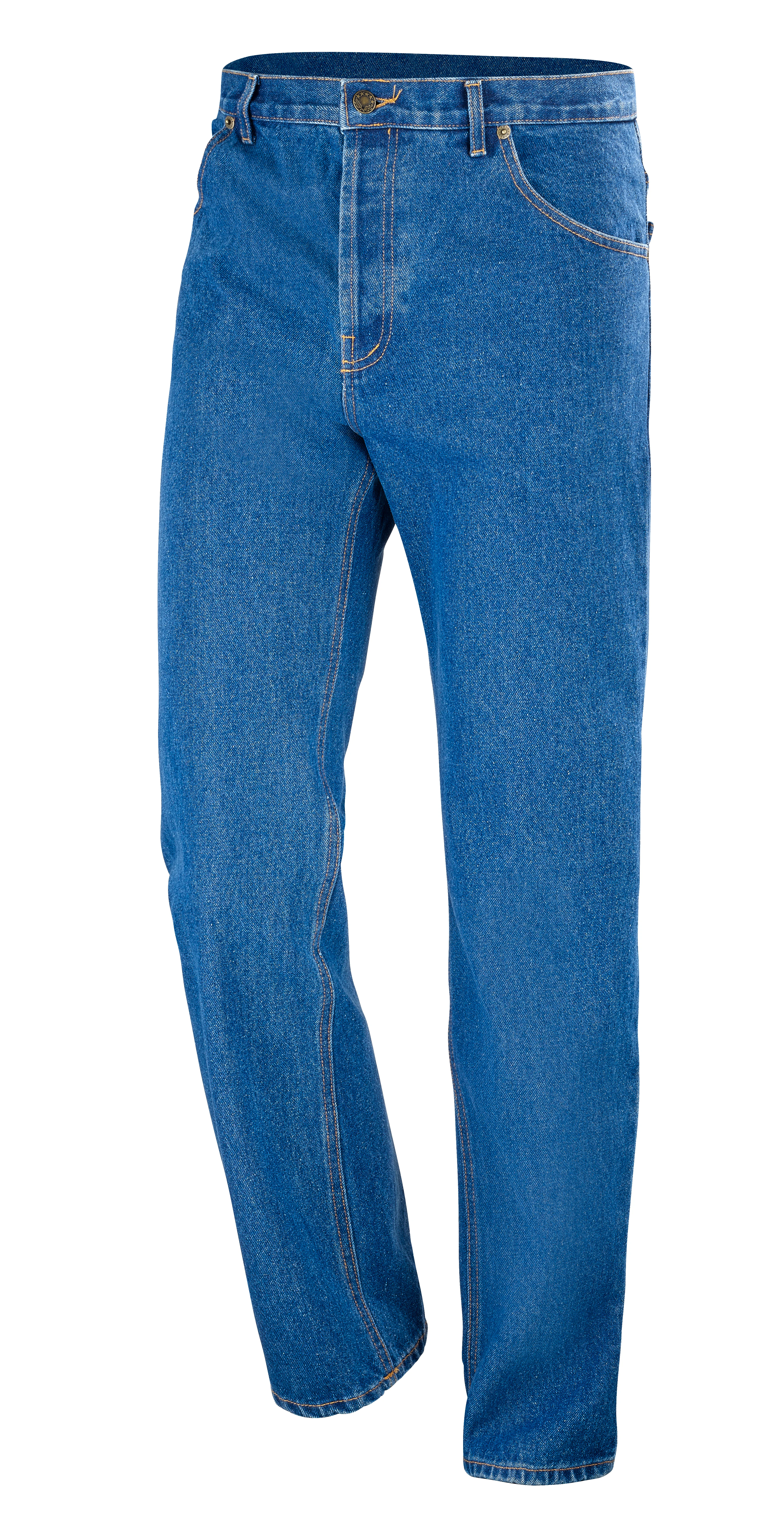 JEAN'S WESTERN A BOUTON DENIM image