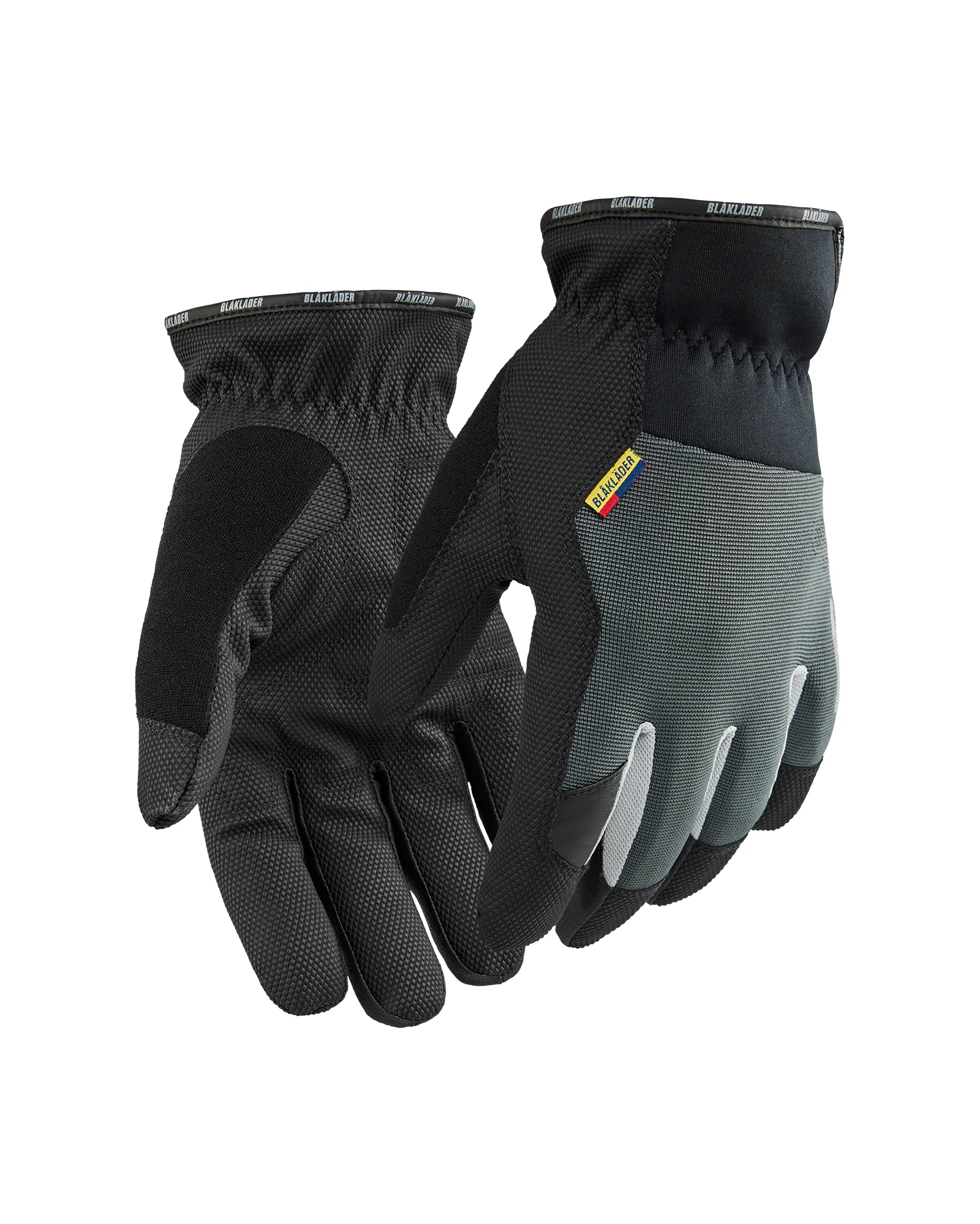 Gants de travail hiver tactiles Supreme Strong - Noir/Gris moyen image