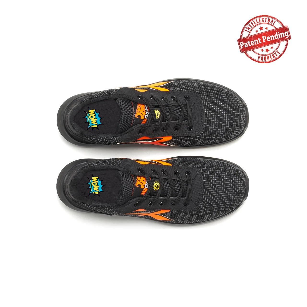 Chaussures de sécurité basses TAURUS ESD S3 CI SRC - Noir/Orange image