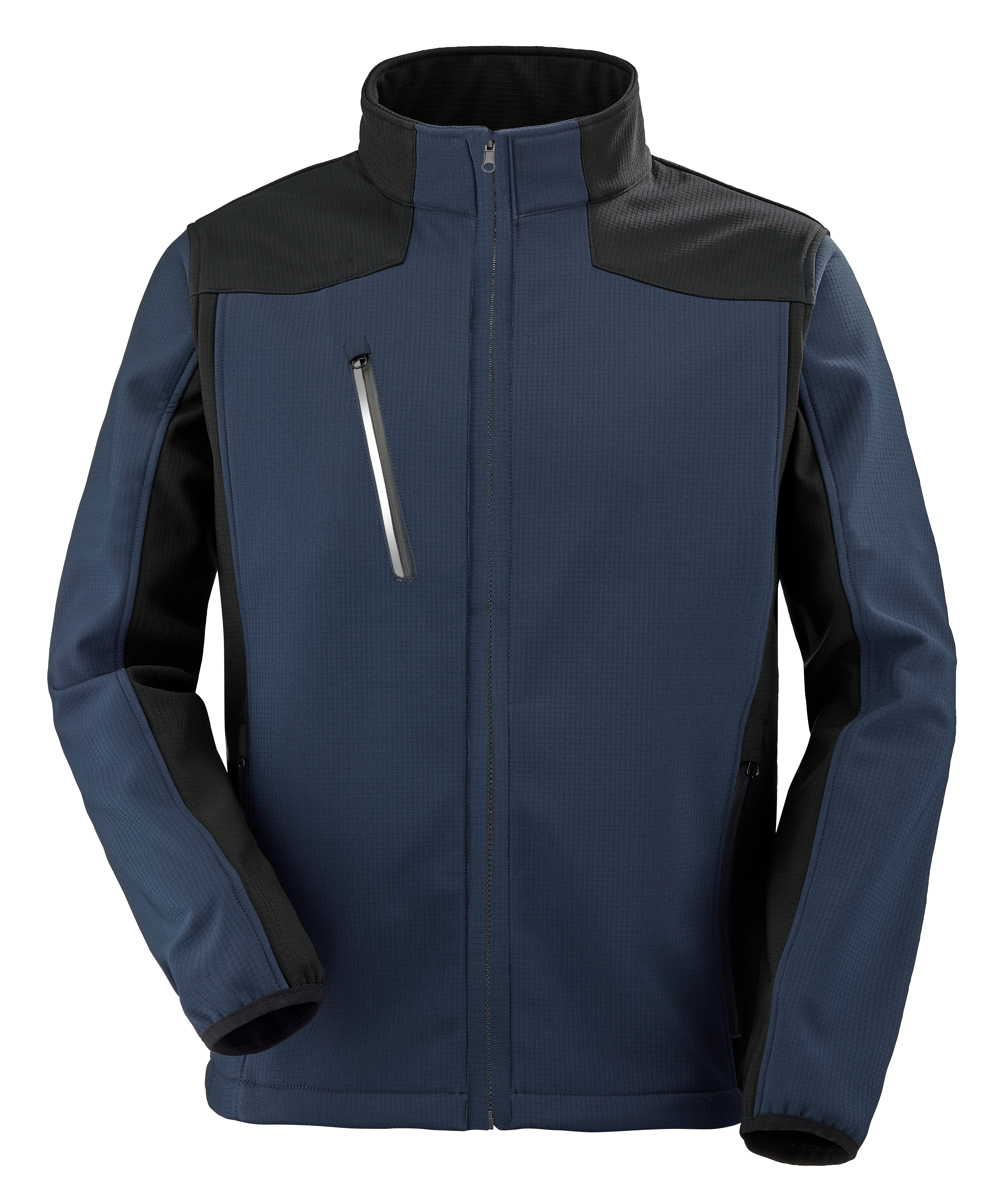 VESTE SOFTSHELL MANCHES AMOVIBLES TEREK NAVY/NOIR image