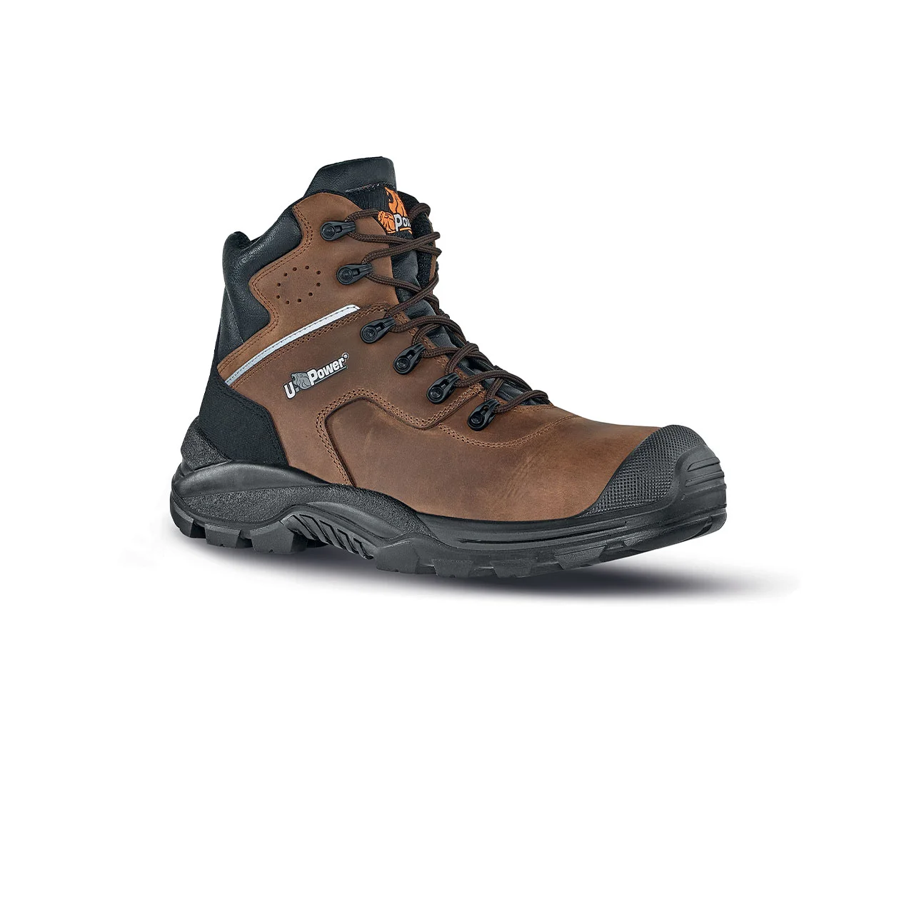 Chaussures de sécurité hautes GREENLAND UK S3 SRC - Marron image