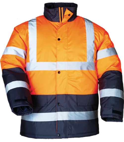 Parka d'hiver de travail haute visibilité ROADWAY - Orange Fluo image