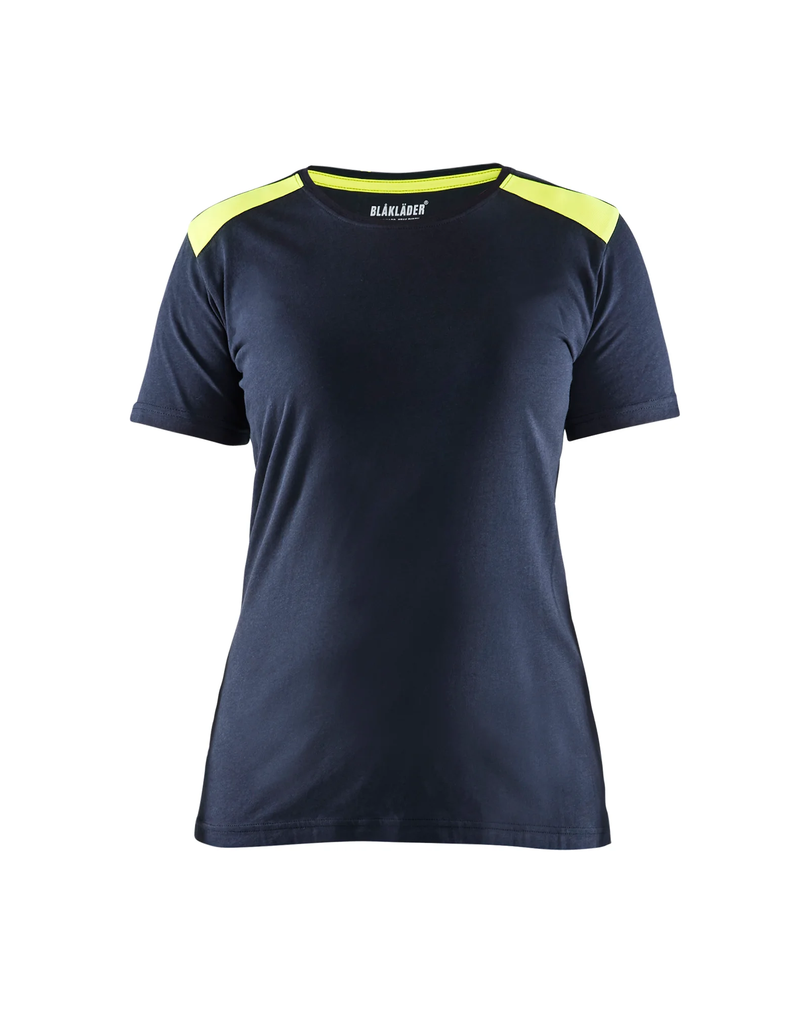 Marine foncé/Jaune fluo L image